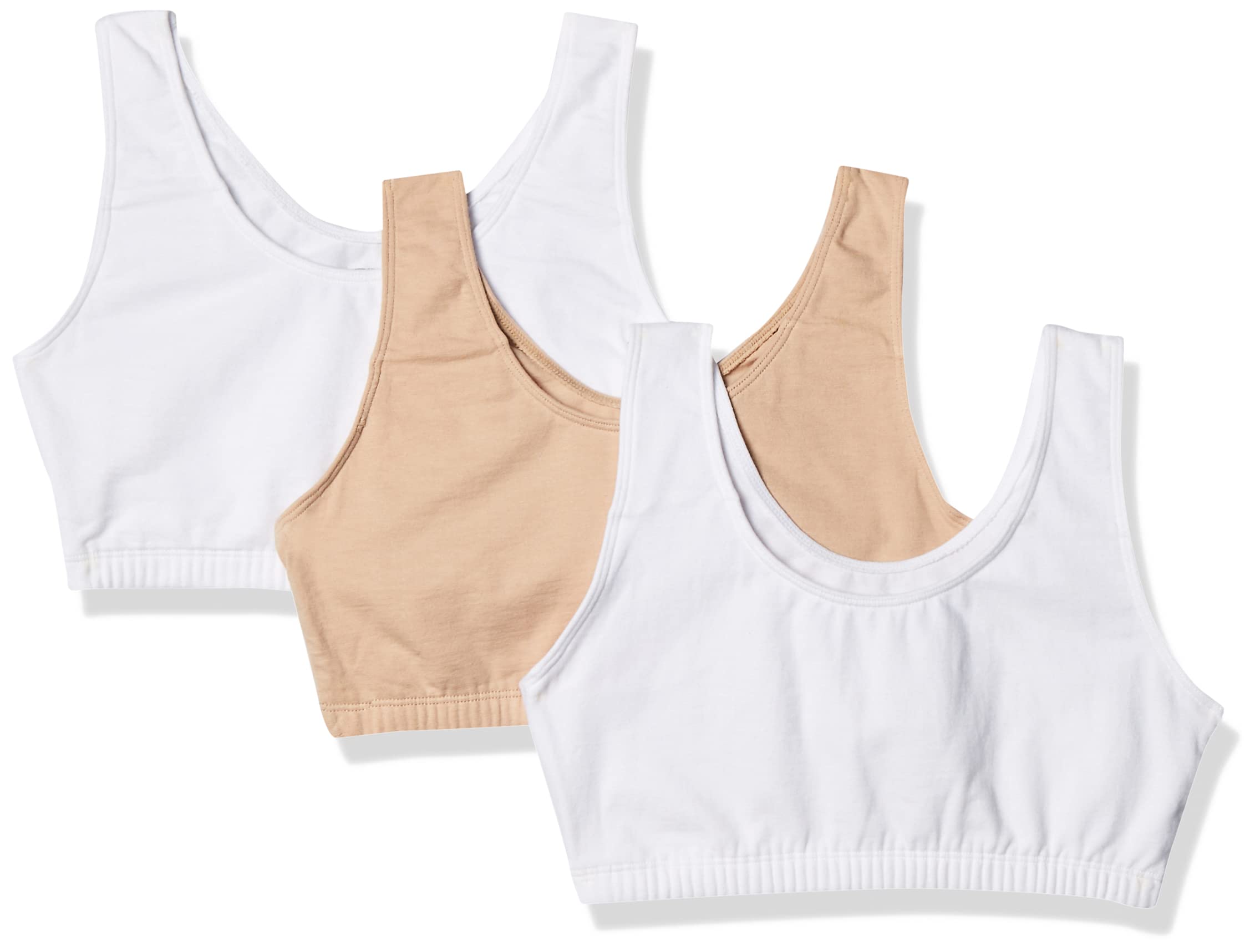 Fruit of the Loom Women's Built-Up Tank Style Sports Bra - Comfortable Workout Bra for Yoga, Running & Gym - Moisture-Wicking & Supportive Activewear