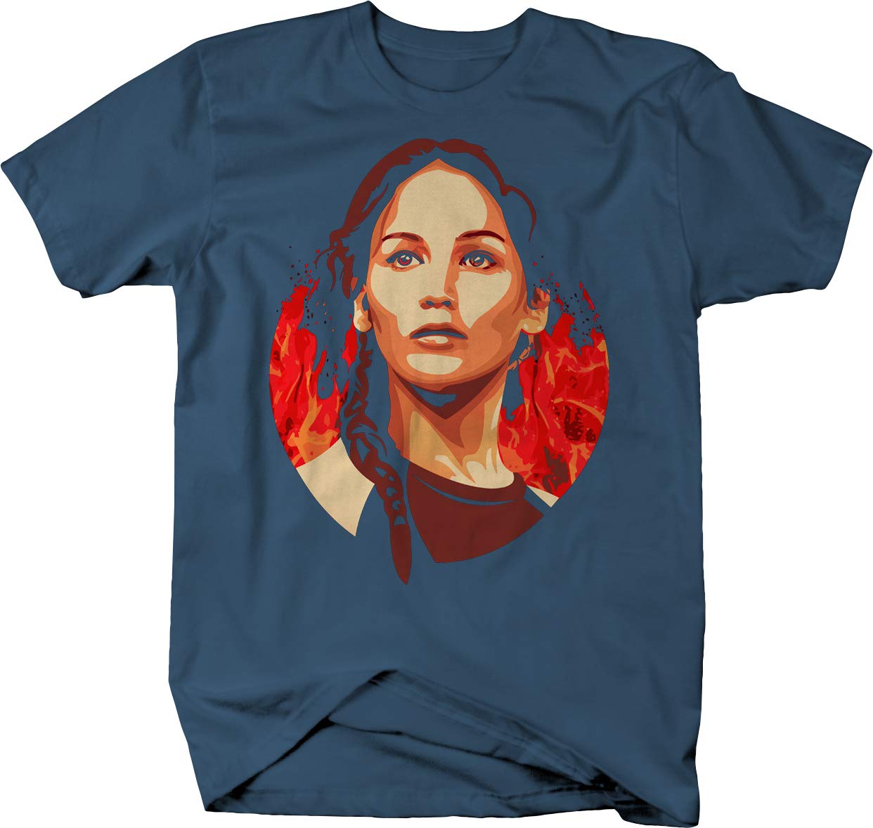 Hunger Adventure Games Katniss Catching Fire Space Nerd T-Shirt for Cosplay, Gifts, and Everyday Wear