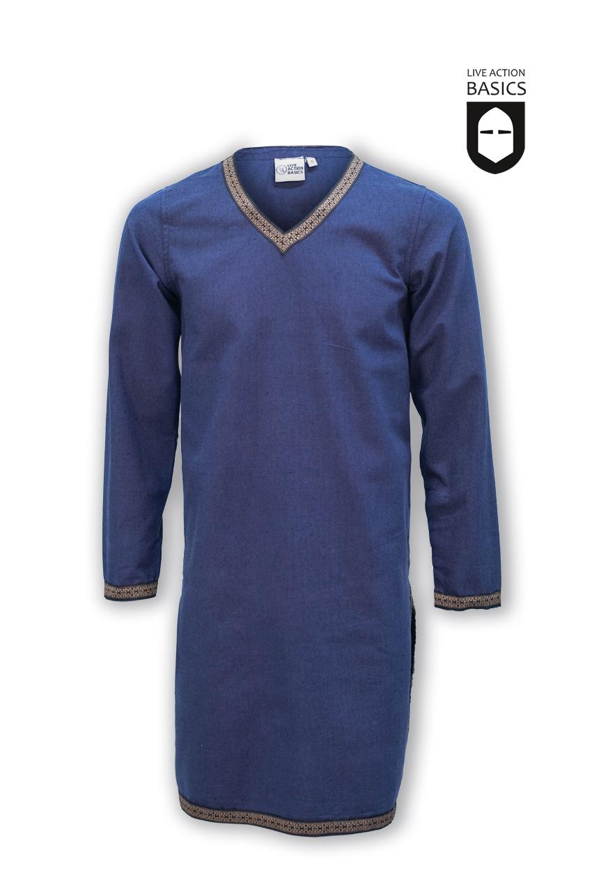 Stylish Blue Tunic Top for Women - Comfortable & Flowy Casual Wear for Everyday Outfits