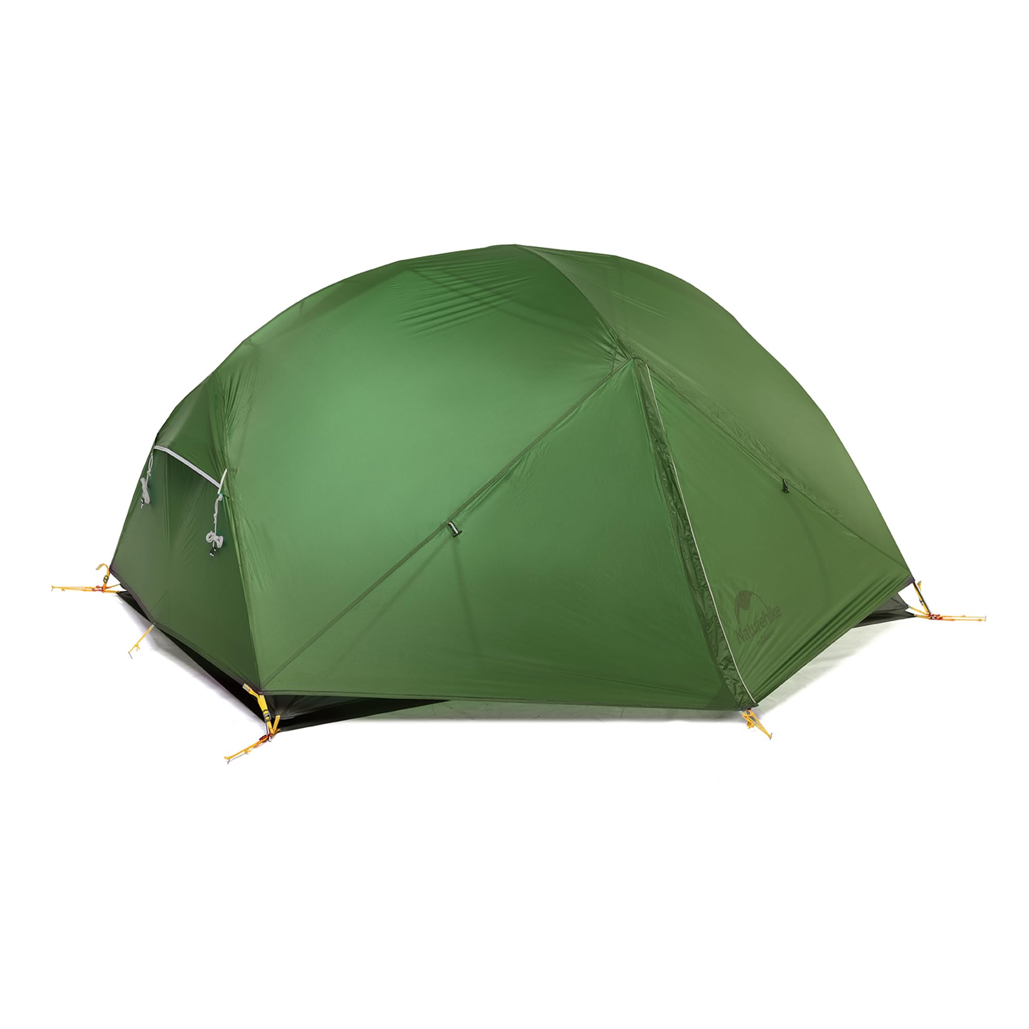 Naturehike Mongar 2-Person Backpacking Tent - 3-Season Ultralight Camping Tent for Hiking, Cycling & Outdoor Adventures | Waterproof Double Layer Free Standing Tent for Couples & Solo Campers
