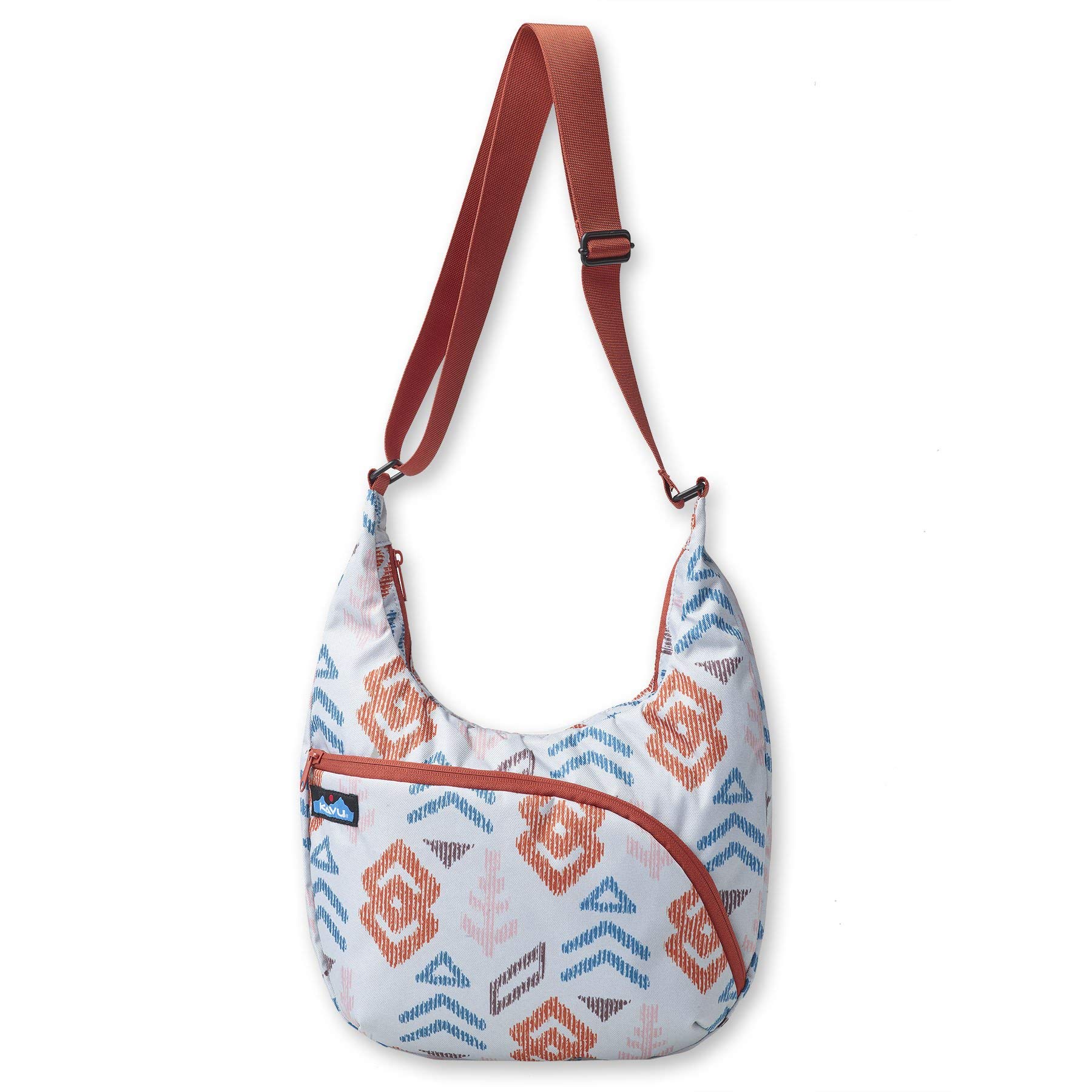 KAVU Singapore Satchel Crossbody Bag - Lightweight & Durable Ikat Print for Women | Perfect for Travel, Work & Everyday Use