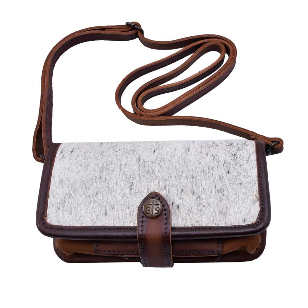 STS Ranchwear Crossbody Wallet for Women - Genuine Cowhide Leather Handbag - Perfect for Everyday Use, Travel & Outdoor Adventures