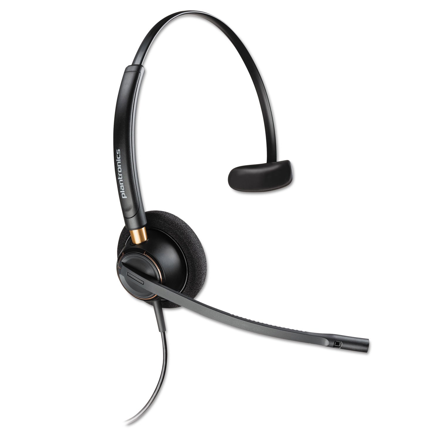Plantronics Encore Pro HW510 Wireless Headset with Noise Cancelling - Comfortable Office Headphones for Call Center, Remote Work & Online Meetings