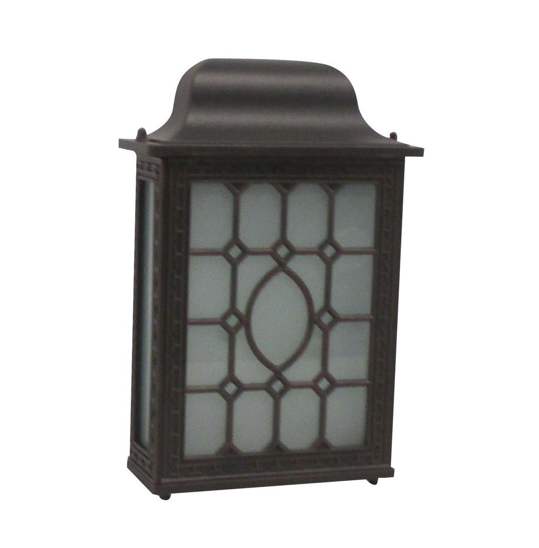 Rainbow EVER 4022 RT Rust Finish Two-Light Outdoor Wall Lantern - Weatherproof Exterior Lighting for Porch, Patio, and Garden Decor