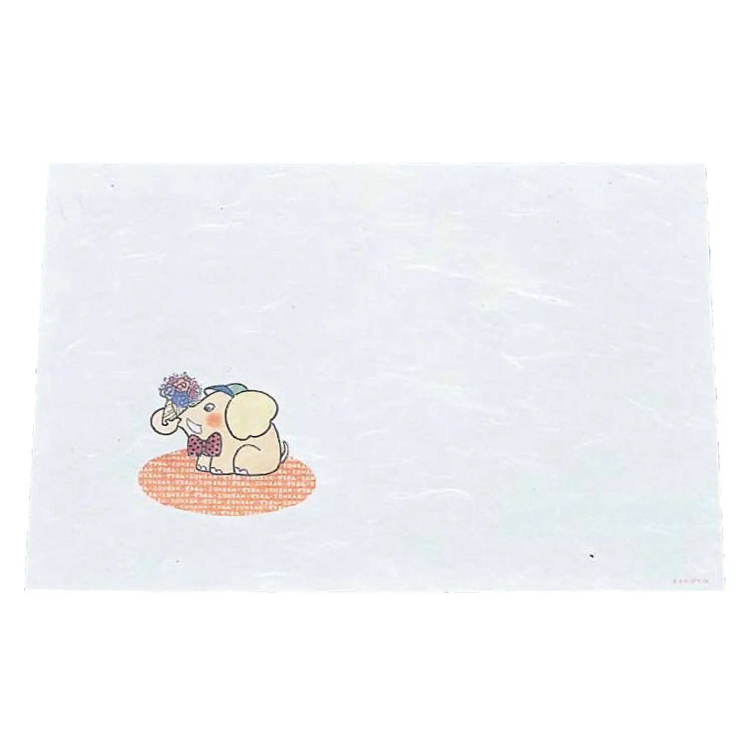 Artec Washi Paper Placemat Elephant - 100 Pack Eco-Friendly Japanese Table Mats for Dining, Parties & Home Decor