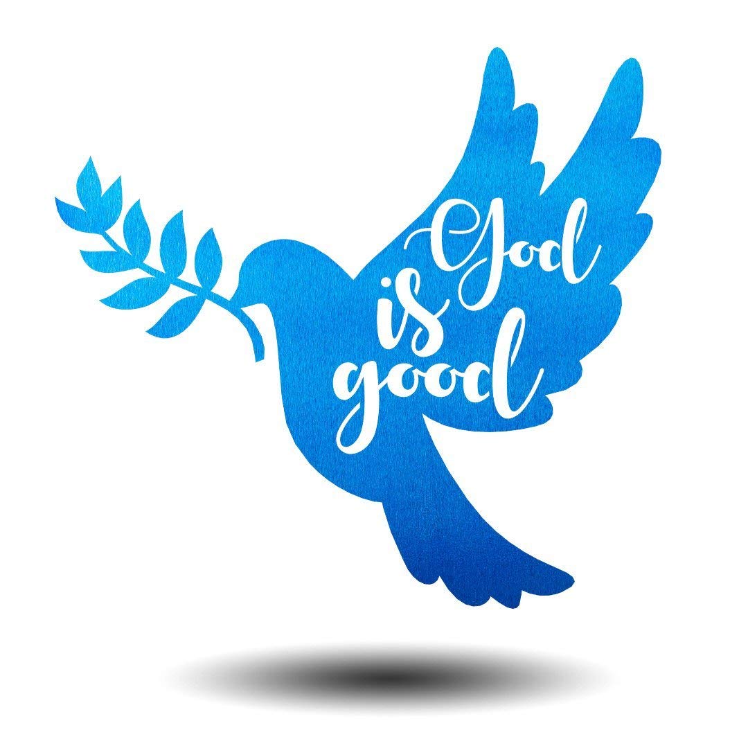 Steel Roots Dove Metal Wall Art - Indoor/Outdoor Decor for Living Room & Bedroom