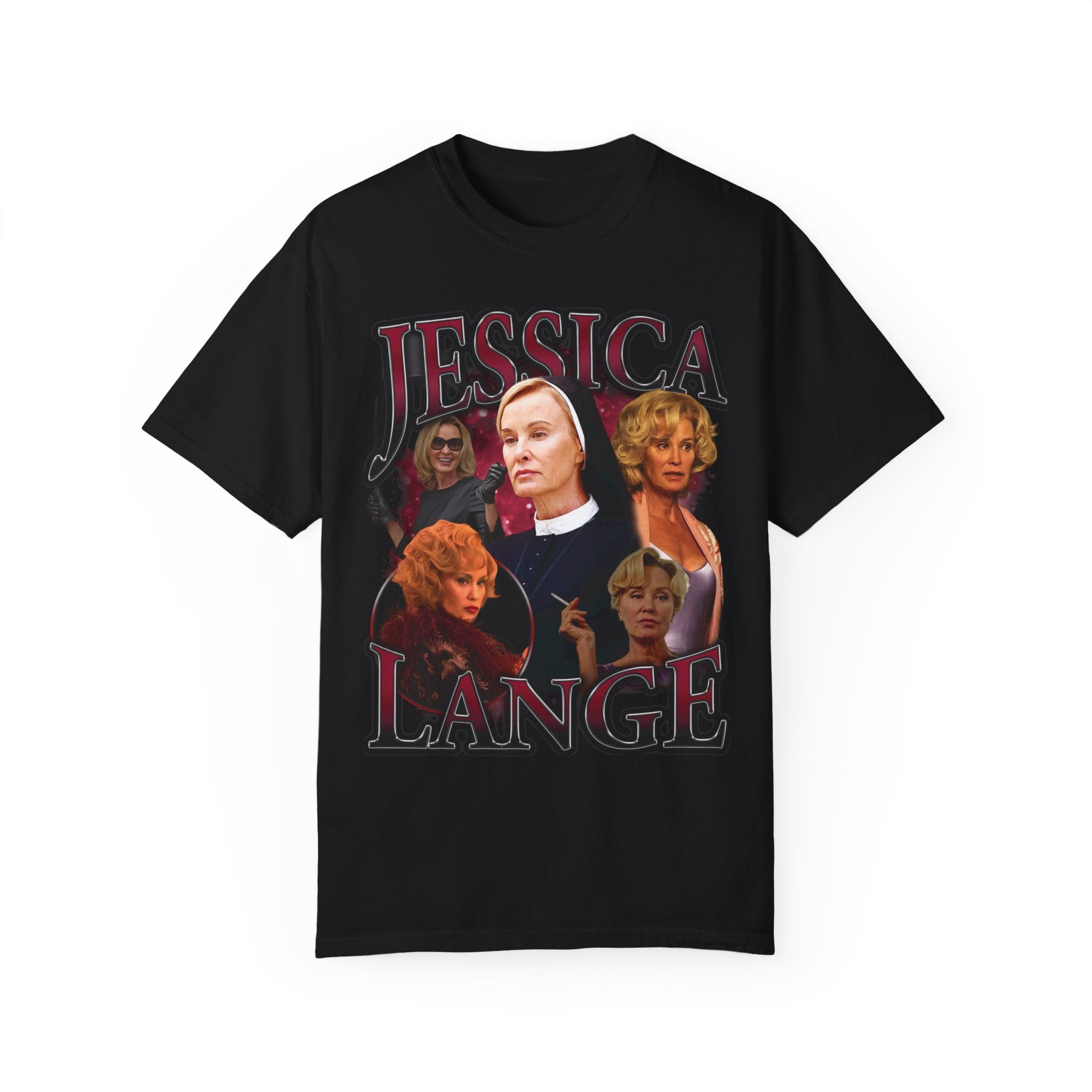 Vintage 90s Jessica Lange T-Shirt - Retro Fashion for Women - Perfect for Casual Wear, Costume Parties & 90s Themed Events