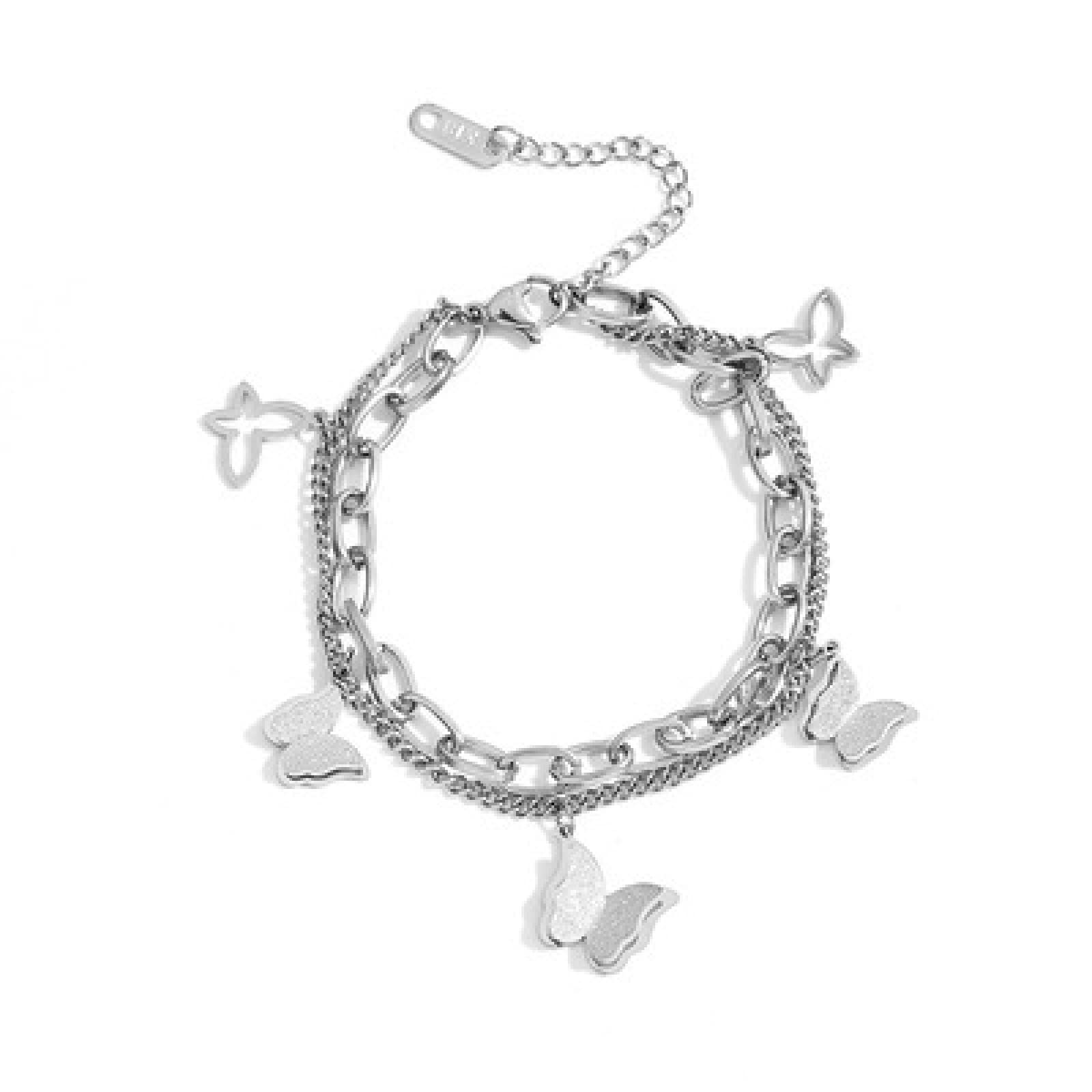 Trendy Fashion Bracelets for Women - Elegant European & American Style Silver Plated Jewelry - Perfect for Parties, Gifts & Everyday Wear