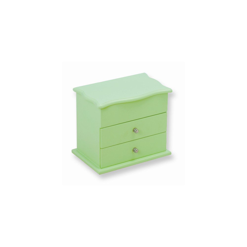 Elegant 8.5 Inch Green Jewelry Box - Perfect for Necklace, Ring & Earring Storage - Gift Box for Women | Wedding, Birthday & Anniversary Present | Home Decor & Jewelry Organizer