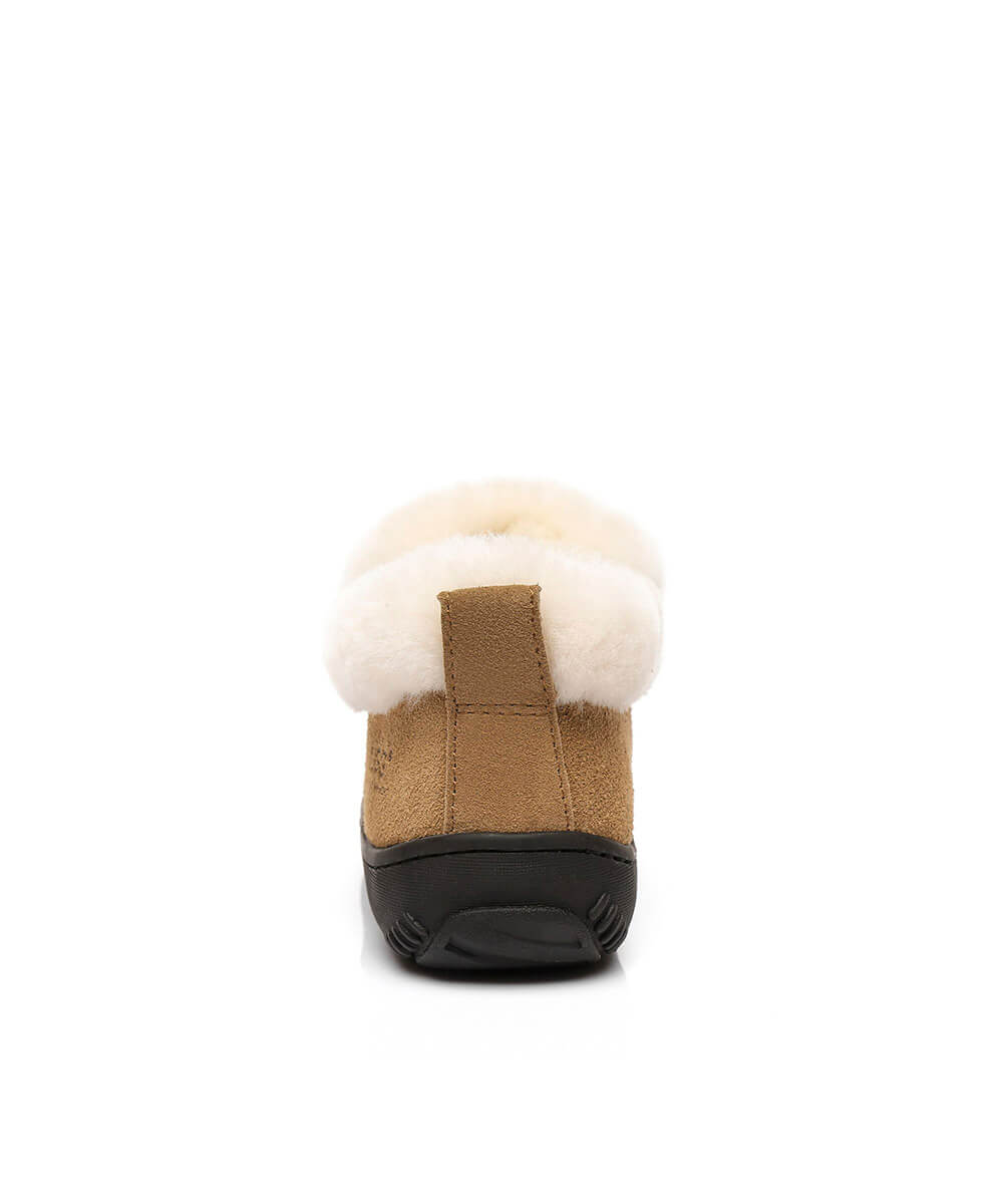 Women's UGG Daily Slippers - Cozy Indoor/Outdoor House Shoes with Soft Fleece Lining for Winter Comfort - Perfect for Lounging at Home, Running Errands & Cold Weather Wear