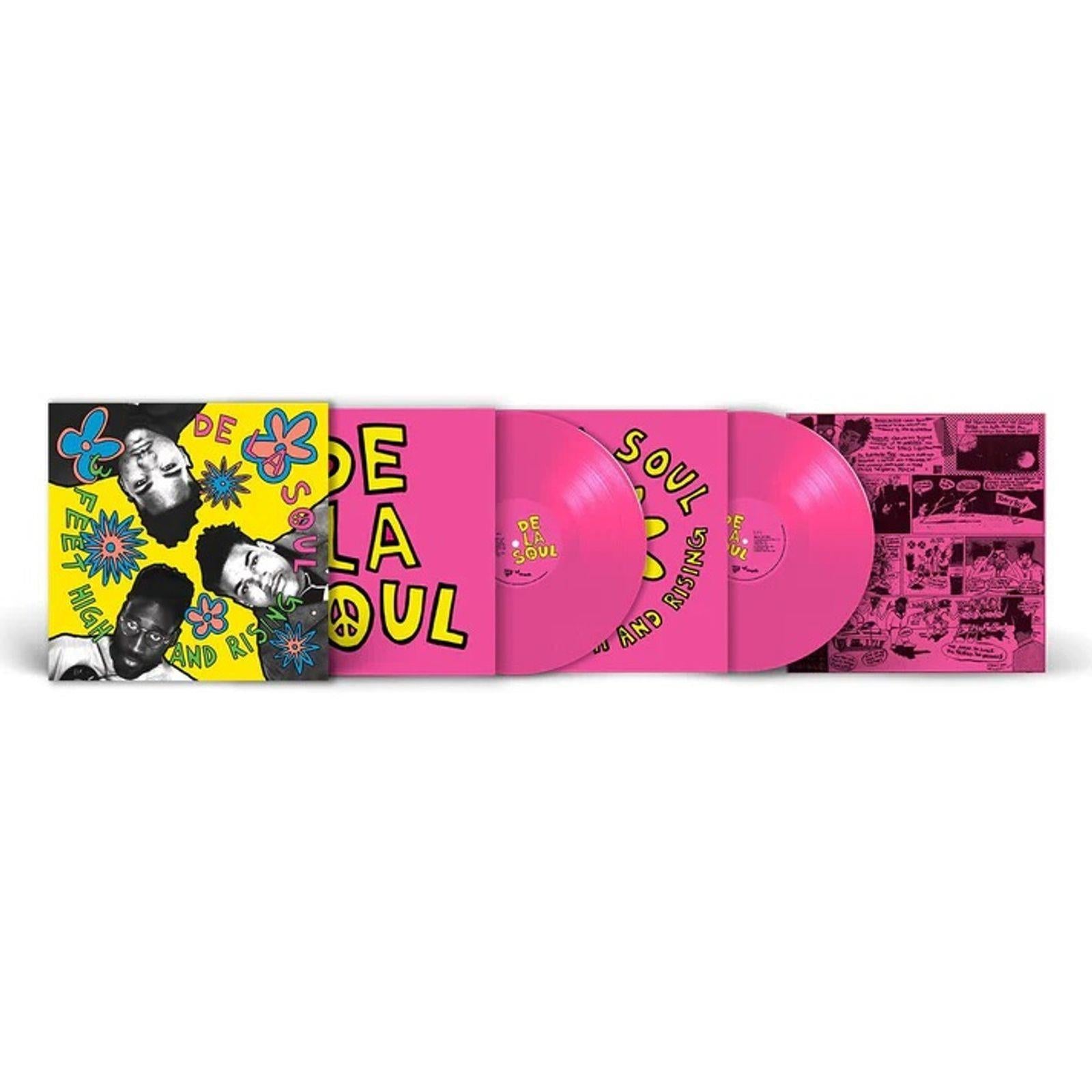 3 Feet High & Rising (Magenta Vinyl) - Reissue | Classic Hip-Hop Album by De La Soul | Perfect for Vinyl Collectors & Music Lovers