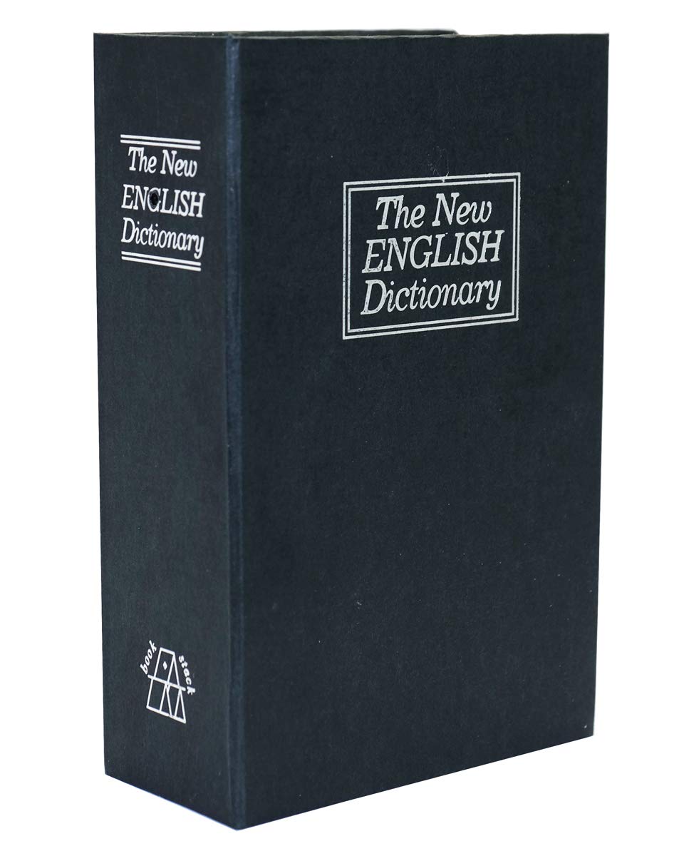 Secret Book Safe with Hidden Camera - Covert Surveillance & Nanny Cam for Home Security | Discreet Spy Camera for Office, Bedroom, or Valuables Protection