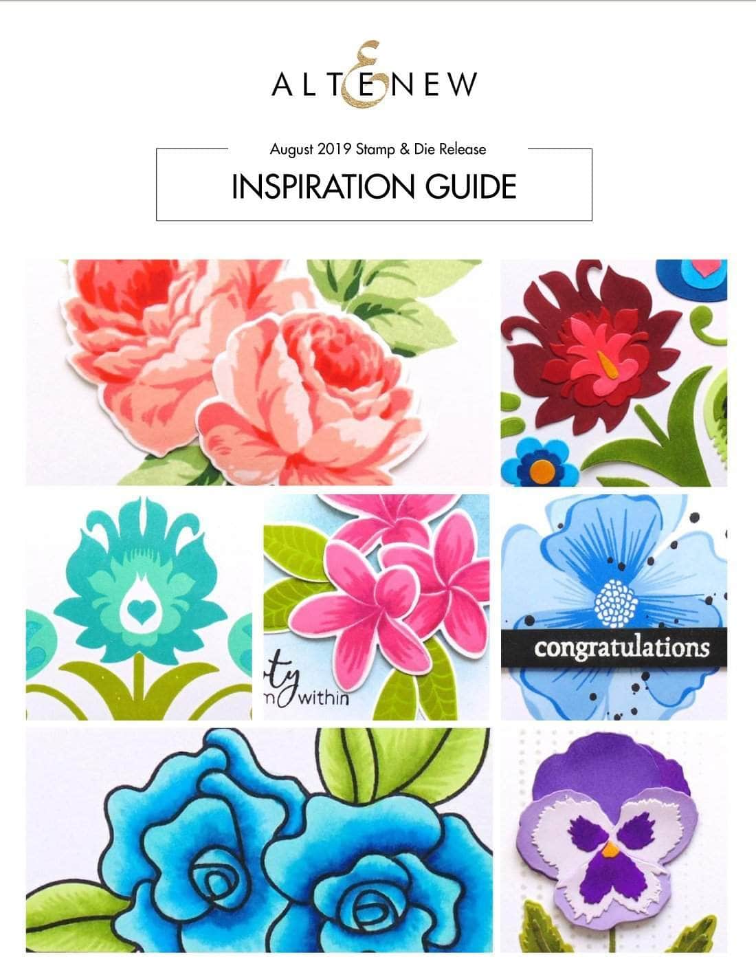 Stamped & Sketched Stamp & Die Release Inspiration Guide - Creative Card Making & Scrapbooking Ideas for DIY Craft Projects