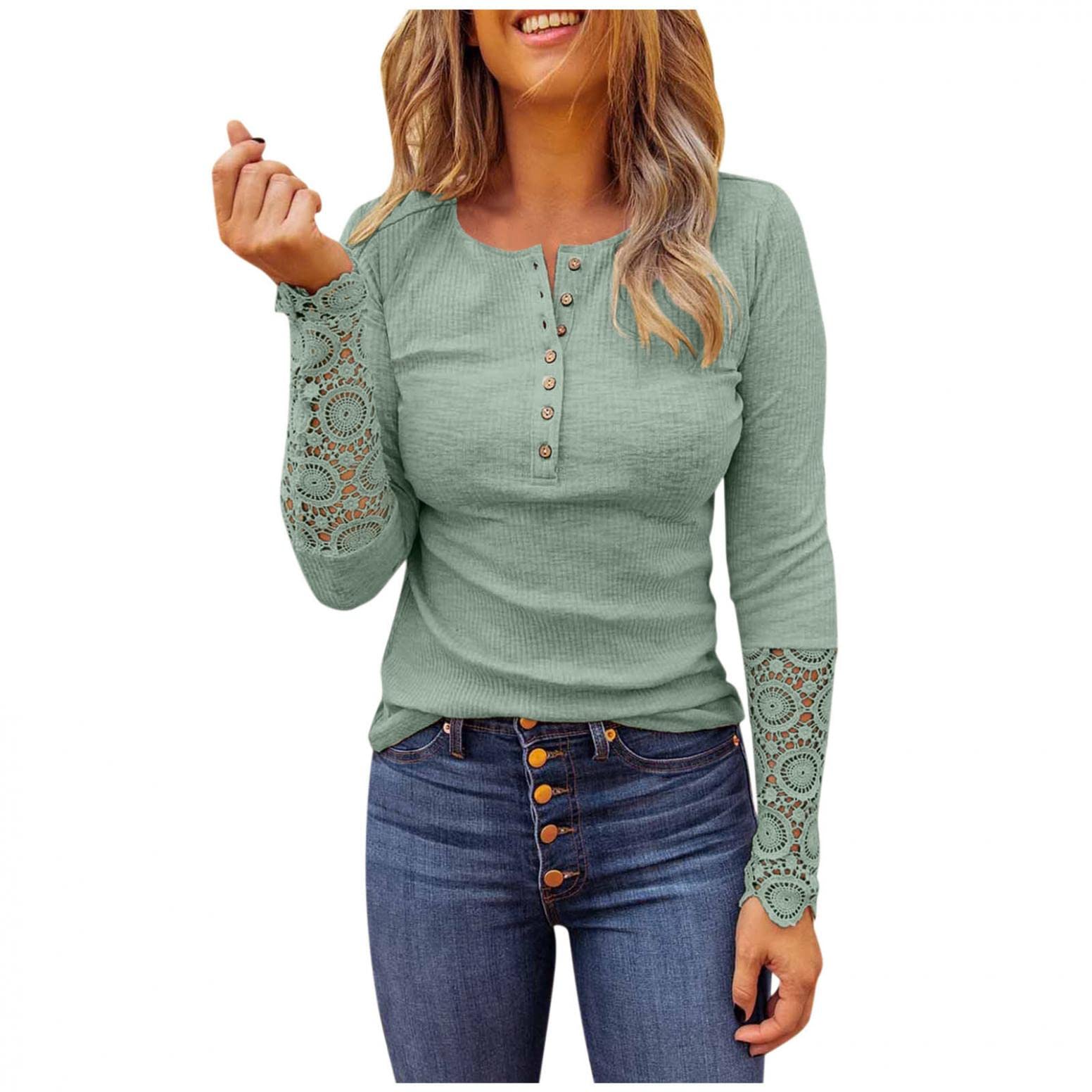 Sexy Casual Tops for Women - Fall Tunics & Summer Short Sleeve Pleated Blouses - Loose Flowy Shirts for Work, Date Night & Weekend Outfits