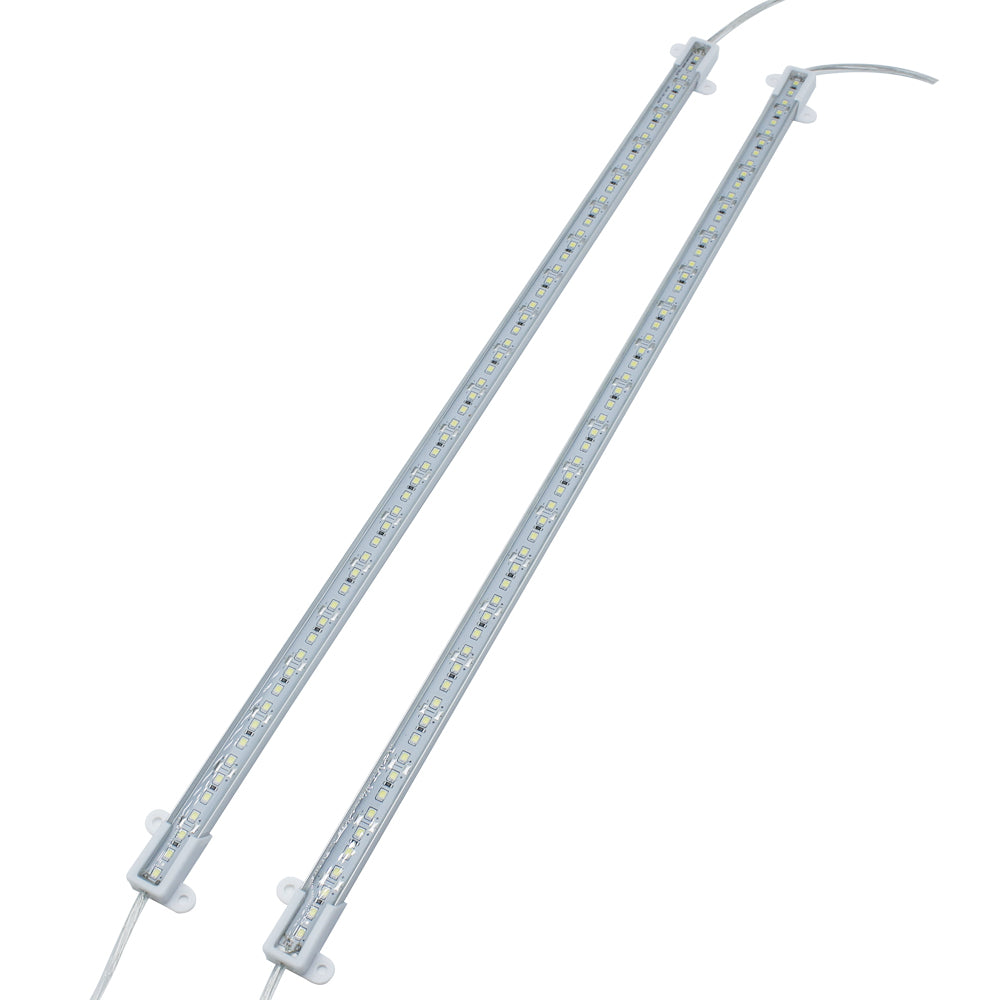 12VDC Waterproof IP65 SMD2835 36 IR Infrared (850nm/940nm) LED Linear Rigid Strip - 36 LEDs 4W per Piece - Ideal for Security Lighting, Night Vision Cameras, and Outdoor Illumination