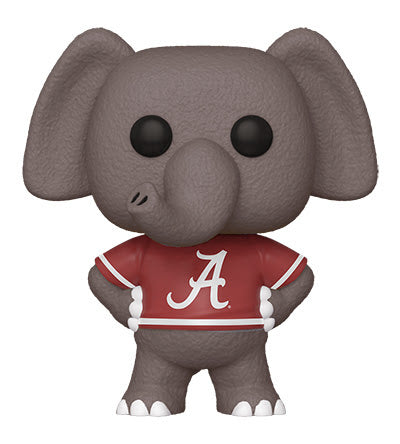 Funko Pop! Vinyl Figure - Alabama Big Al Mascot in Home Red A Jersey | Officially Licensed NCAA Collectible for Fans & Alumni | Perfect for Game Day Decor, Office Display & Gift Giving