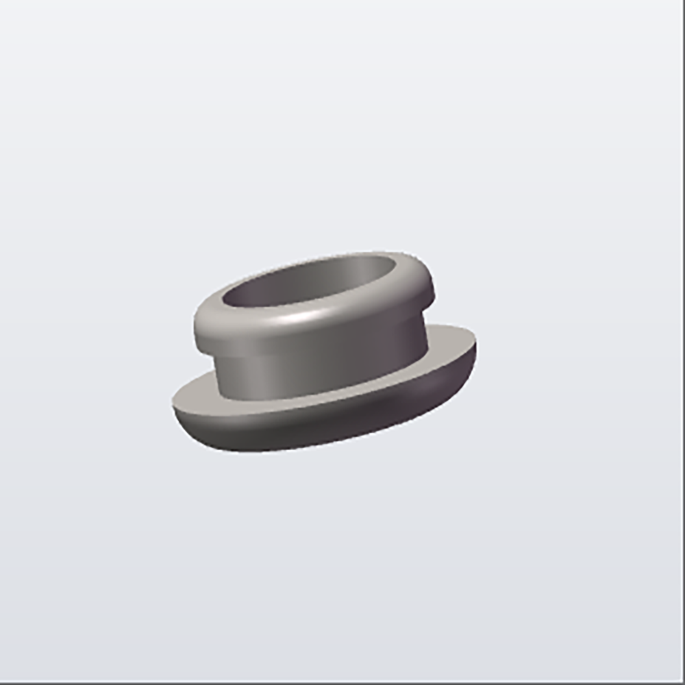 BD1801DS 45 Cord Bushing - Durable Electrical Cable Grommet for Wire Protection & Organization - Ideal for Home, Office & Industrial Wiring Applications