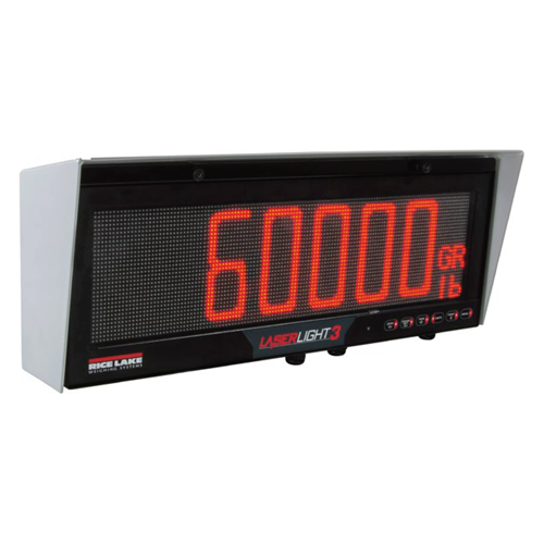 LaserLight3™ Color Large Display Digital Weight Indicator - Accurate & Easy-to-Read for Shipping, Packaging, and Industrial Use