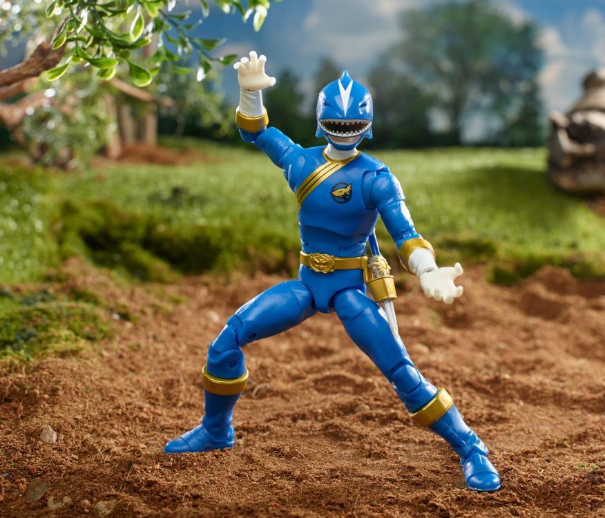 Power Rangers Wild Force Lightning Collection Blue Ranger Action Figure - Collectible Toy for Kids & Fans - Perfect for Display, Play, and Cosplay