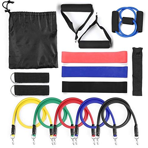 Premium Unisex Resistance Bands Set - Pull Up Assist Bands, Rubber Exercise Bands for Gym, Yoga, Strength Training & Home Workouts - Ideal for Full Body Fitness & Physical Therapy