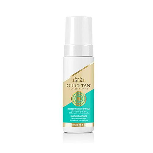 Body Drench Tan Gorgeous 24-Hour Wash Off Self Tanner - 6 oz | Natural Looking Sunless Tanning Lotion for Face & Body | Perfect for Beach, Vacation & Special Occasions
