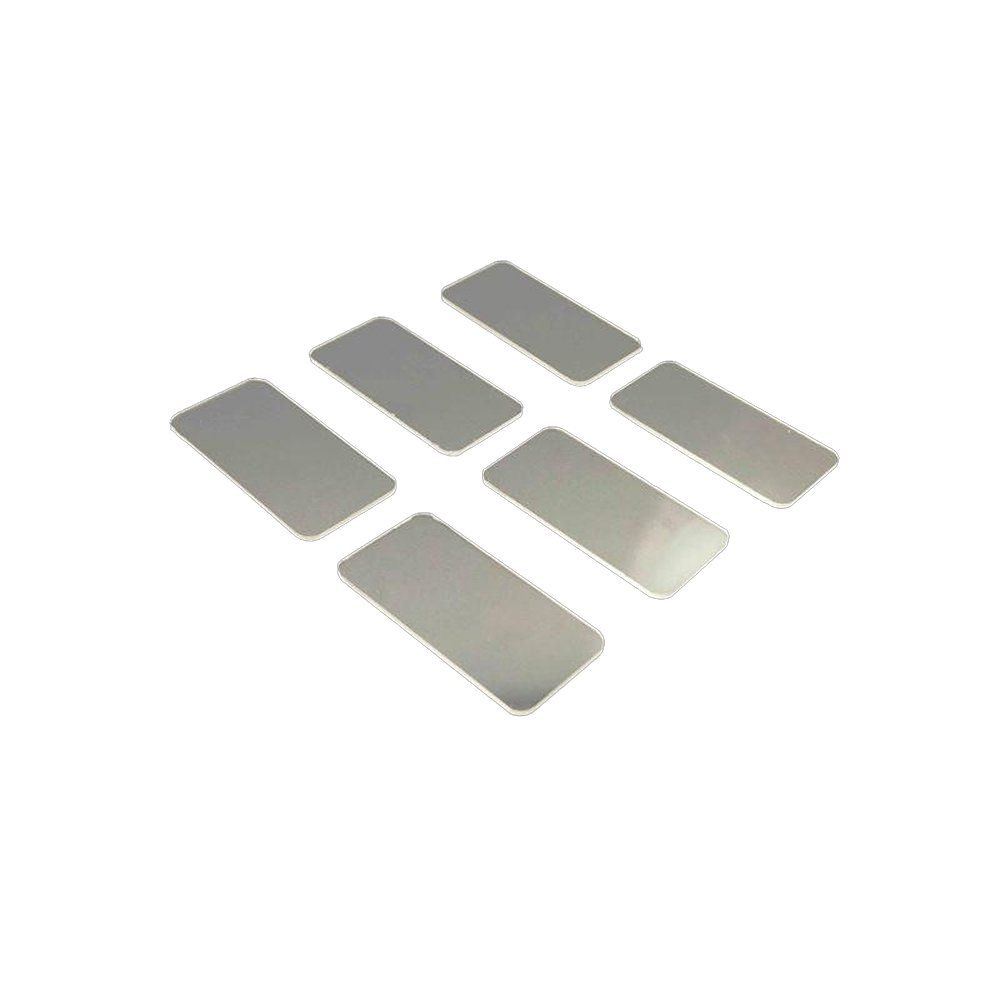 1/10 EP Touring Car 1mm Lexan Side Wing Set (40x20mm, 6-Pack) - High-Performance RC Car Accessories for Racing & Drifting - Perfect for HPI, Tamiya, Traxxas Models