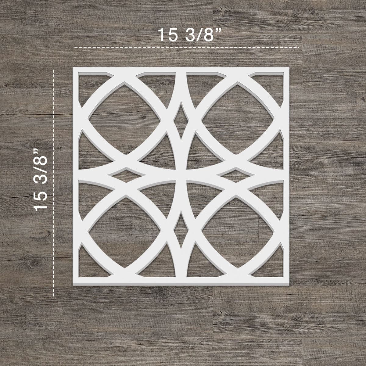 Fleetwood Fretwork Wall Panels - Decorative Wooden Wall Decor for Home & Office - Perfect for Living Room, Bedroom, and Interior Design