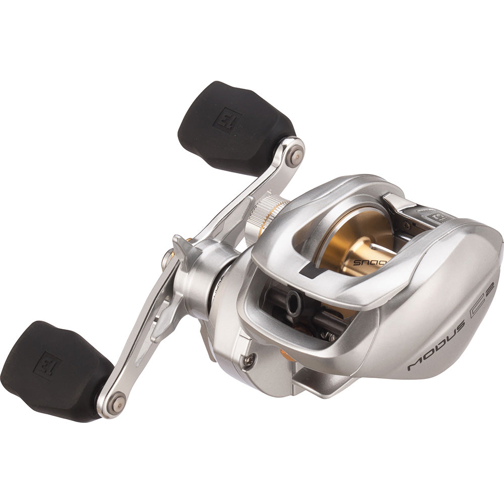 13 Fishing Modus C2 Baitcast Fishing Reel - 6.6:1 Gear Ratio, Right Hand Retrieve - Perfect for Bass, Walleye & Freshwater Fishing [MODC2 6.6 RH]