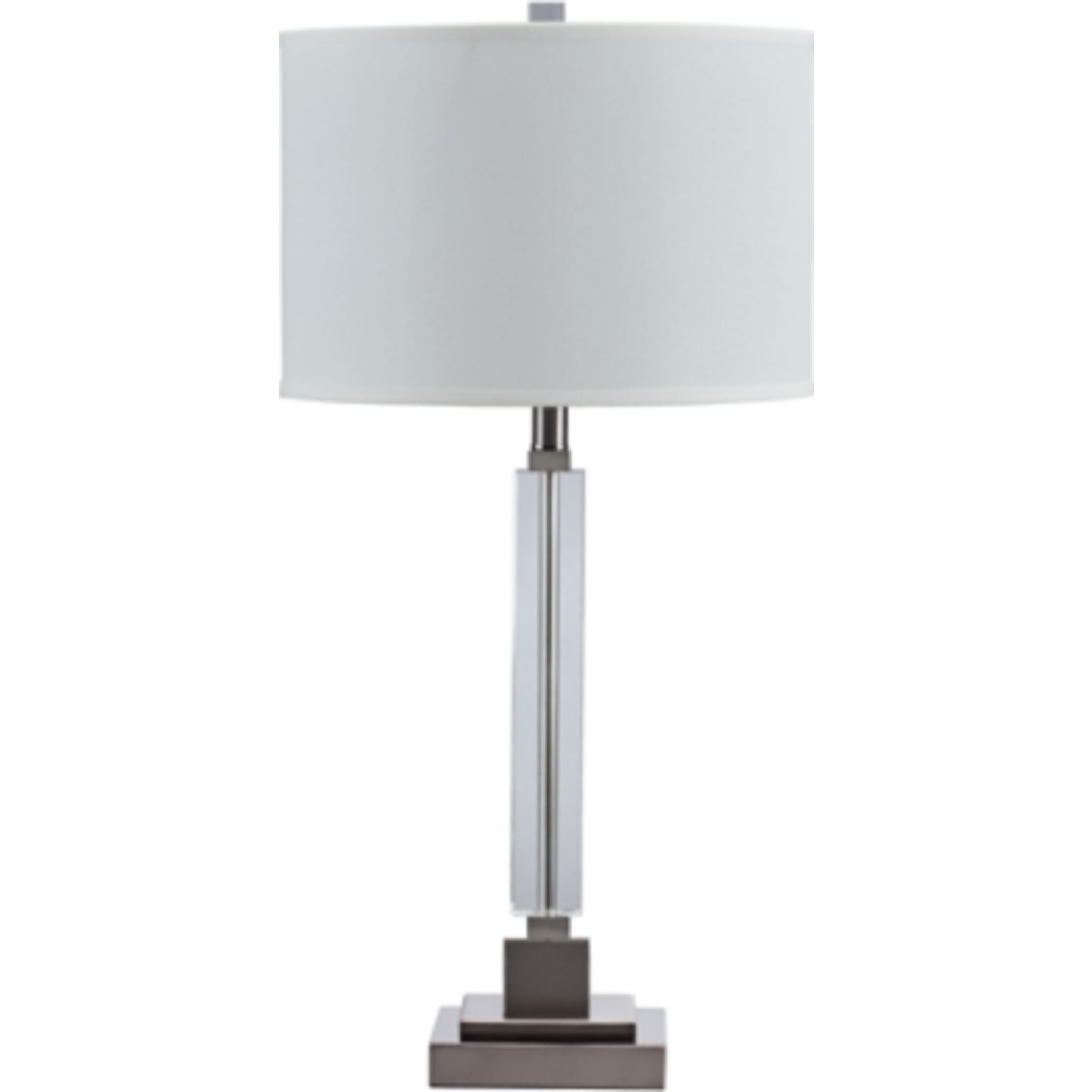 Deccalen Modern Table Lamp - 29 Inch Height, Adjustable Brightness, Bedside & Living Room Lighting for Home & Office Decor
