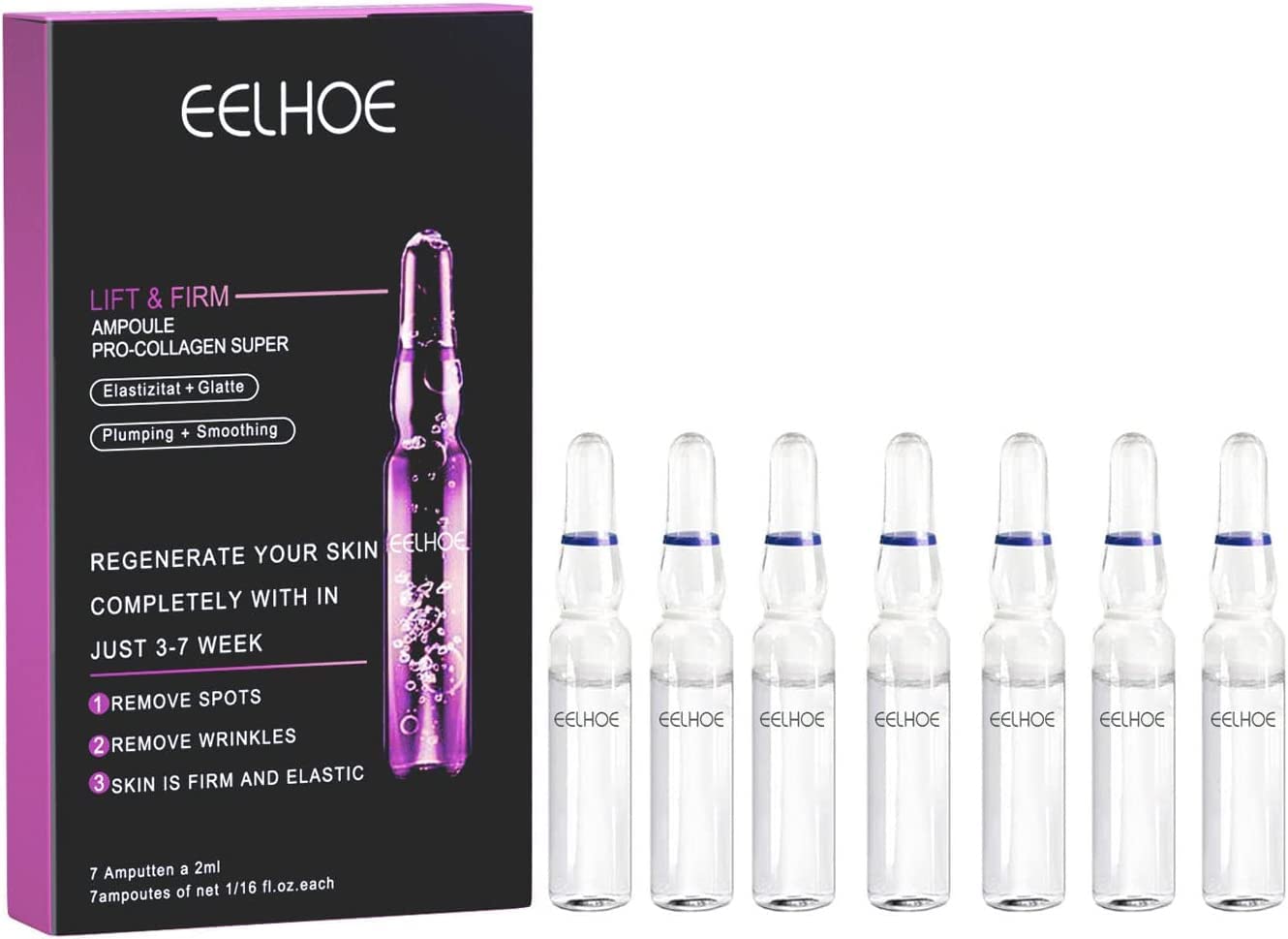 BIERDAN Be Youth Pro Collagen Serum with Tripeptide & Biosugar - Anti-Wrinkle, Anti-Aging Face Serum for Natural Collagen Boost | Perfect for Night Routine & Mature Skin Care