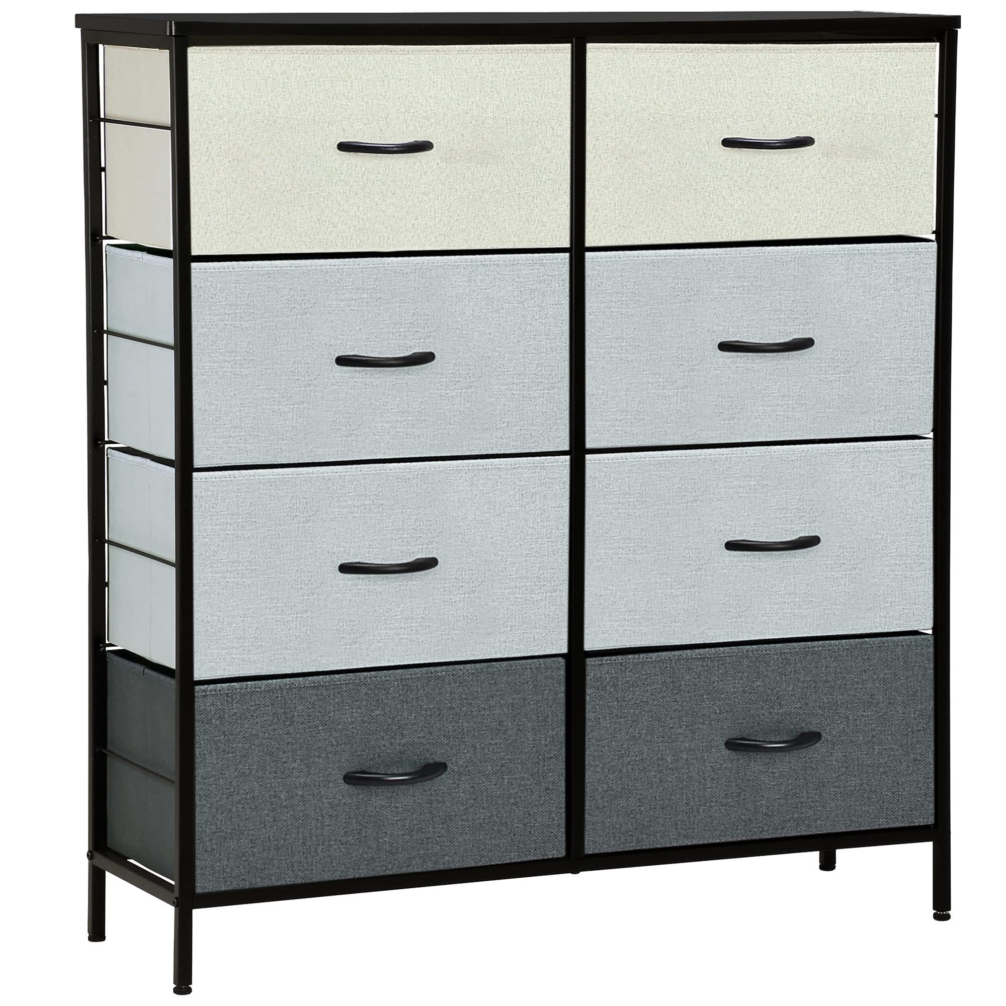 YITAHOME 8-Drawer Fabric Dresser for Bedroom - Large Capacity Tall Storage Organizer with Multi-Color Options | Perfect for Bedroom, Living Room, Hallway, Entryway & Closet Organization