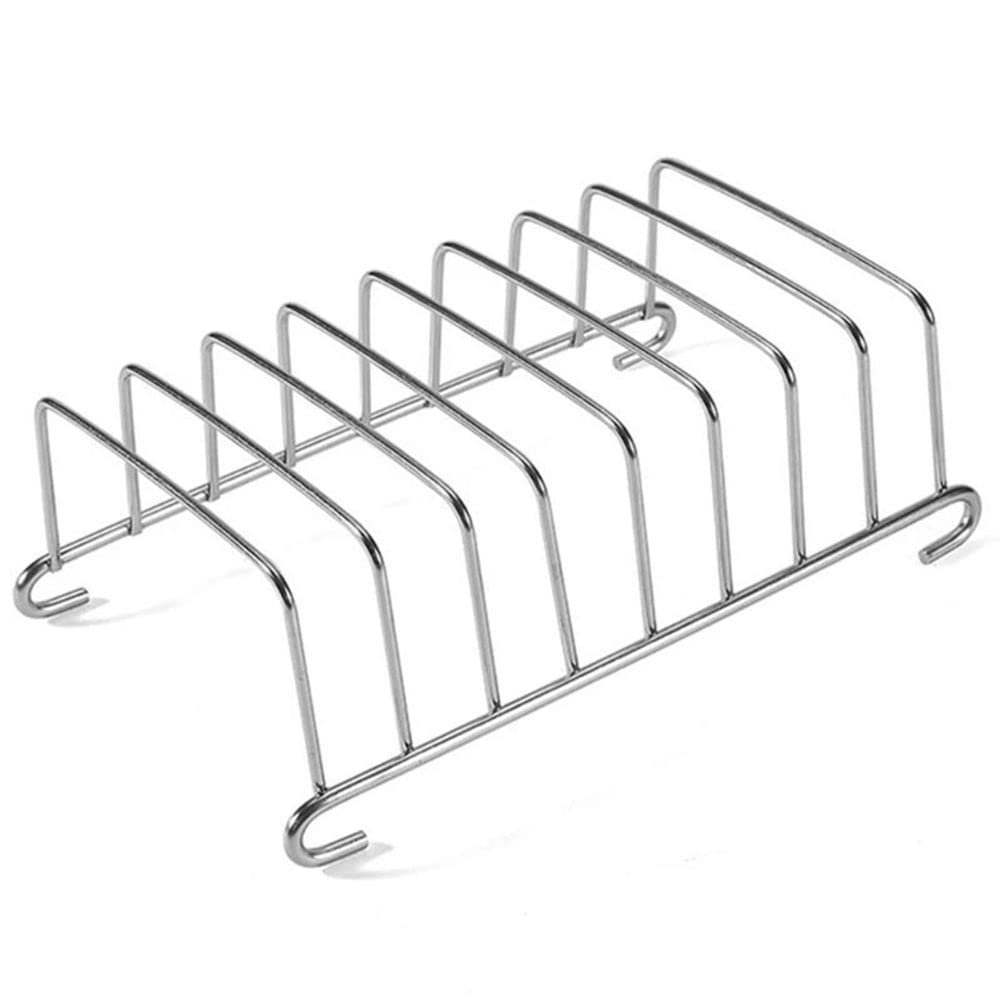 Stainless Steel Toast Rack - Rectangle Loaf Stand for Bread, Pancakes & Pastries | Healthy Kitchen Organizer & Air Fryer Accessories | Perfect for Breakfast, Restaurants & Home Use