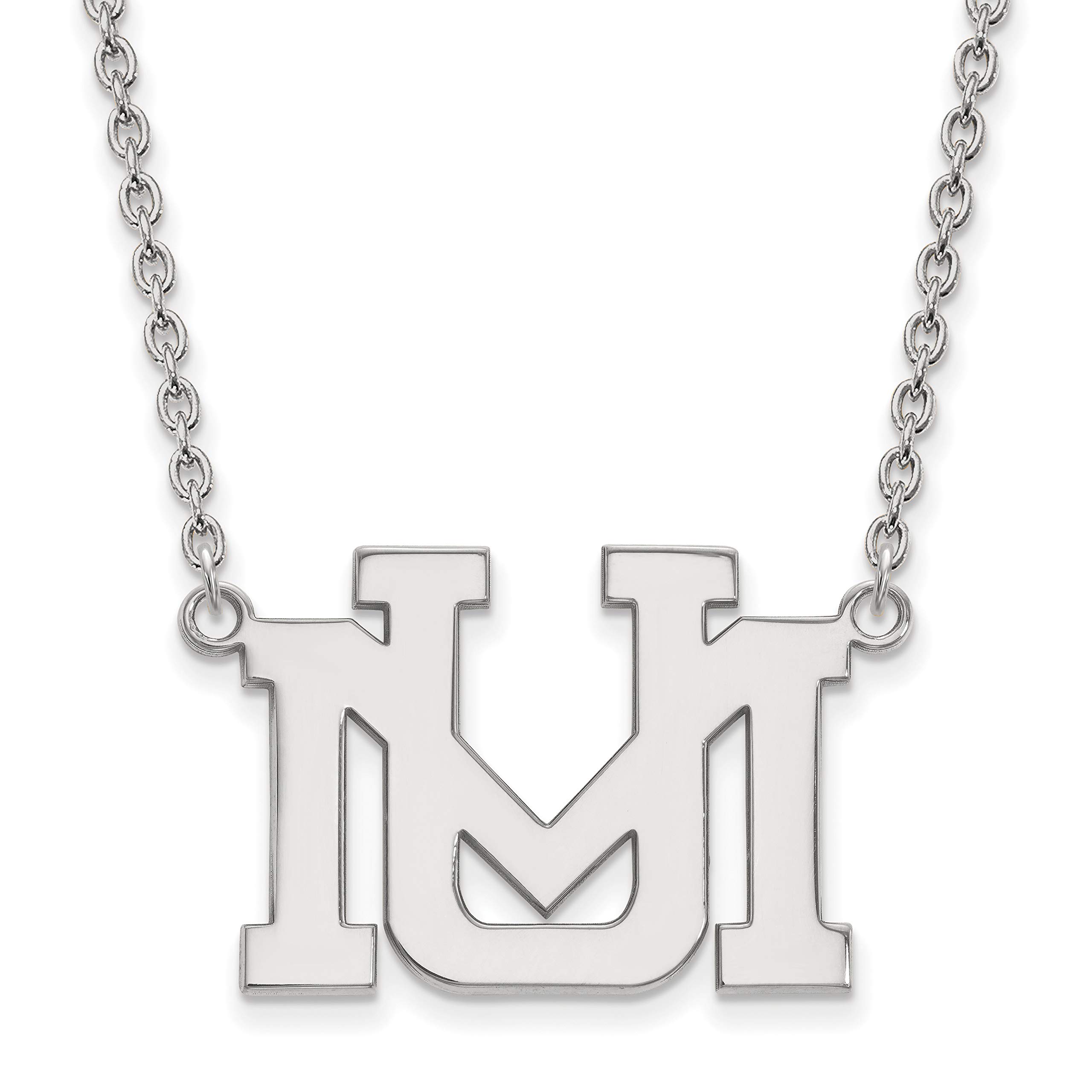 Montana Grizzlies Sterling Silver Pendant Necklace - Official University Logo Jewelry for Fans & Alumni - Perfect for Game Day, Graduation Gifts & School Spirit Accessories