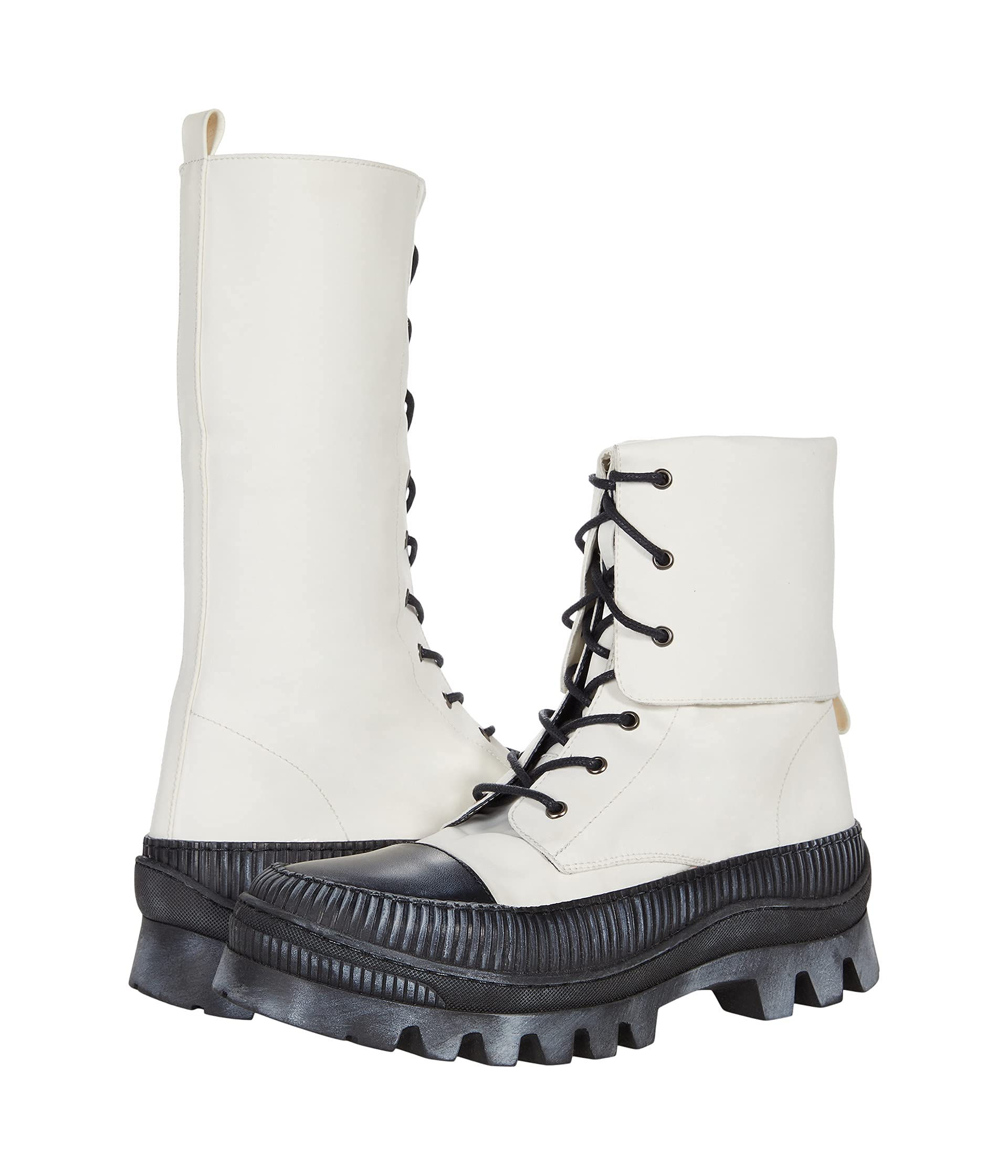 Free People Goldie Lug Sole Lace-Up Boots - Women's Chunky Platform Ankle Boots for Fall & Winter Fashion | Perfect for Casual Outfits, Street Style & Night Out