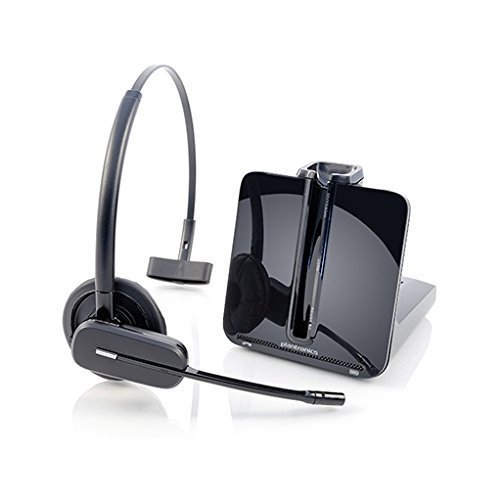 Avaya Compatible Plantronics CS540 Wireless Headset with EHS for VoIP Calls | Works with Avaya 1600/9600 & IP Phones 1608-9670 Series | Office & Call Center Headset for Clear Communication