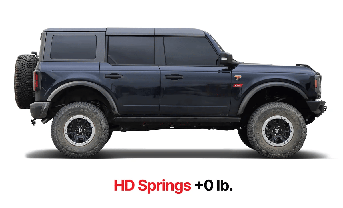 2021-2024 Ford Bronco Pro Lift Kit with Heavy-Duty Rear Springs for Off-Roading & Adventure | Upgrade Your SUV's Performance
