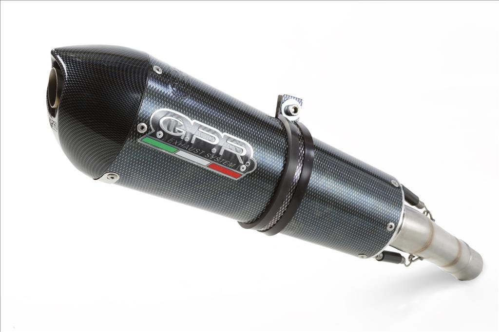 GPR GPE EVO Poppy Slip-On Exhaust System for Ducati Monster 620 (2003-2006) - Street Legal Dual Performance Upgrade - Perfect for Urban Riding & Track Days