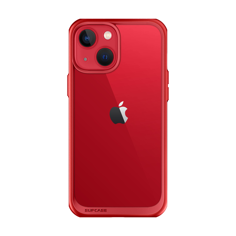 iPhone 14 Case 6.1 Inch - Unicorn Beetle Style Slim Clear Protective Cover with Shock Absorption in Red | Perfect for Everyday Use, Travel & Outdoor Activities