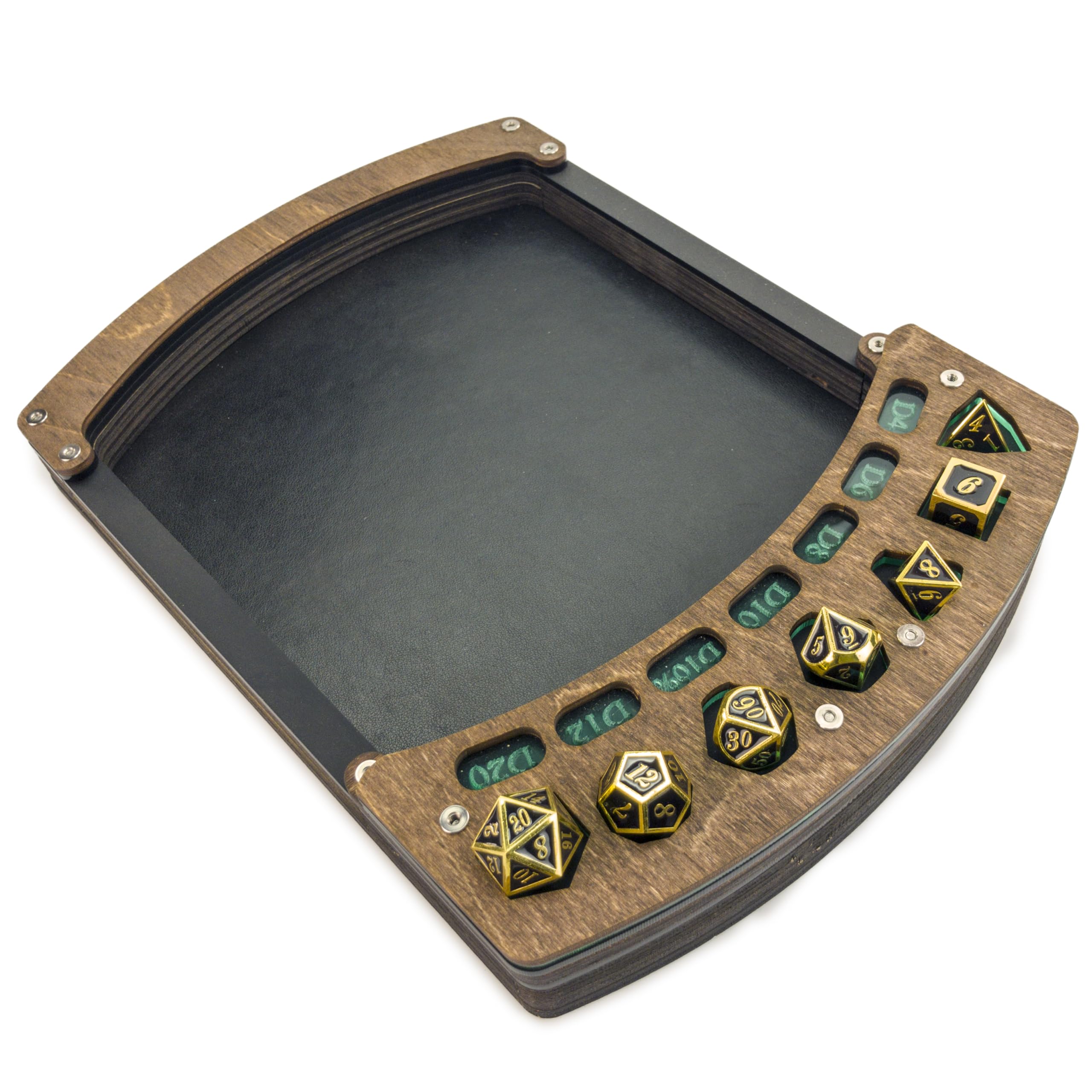 C4Labs Detachable Dice Stand & Storage Tray - Interchangeable Display for RPG Dice, Miniatures & Gaming Accessories | Perfect for D&D, MTG & Board Game Enthusiasts