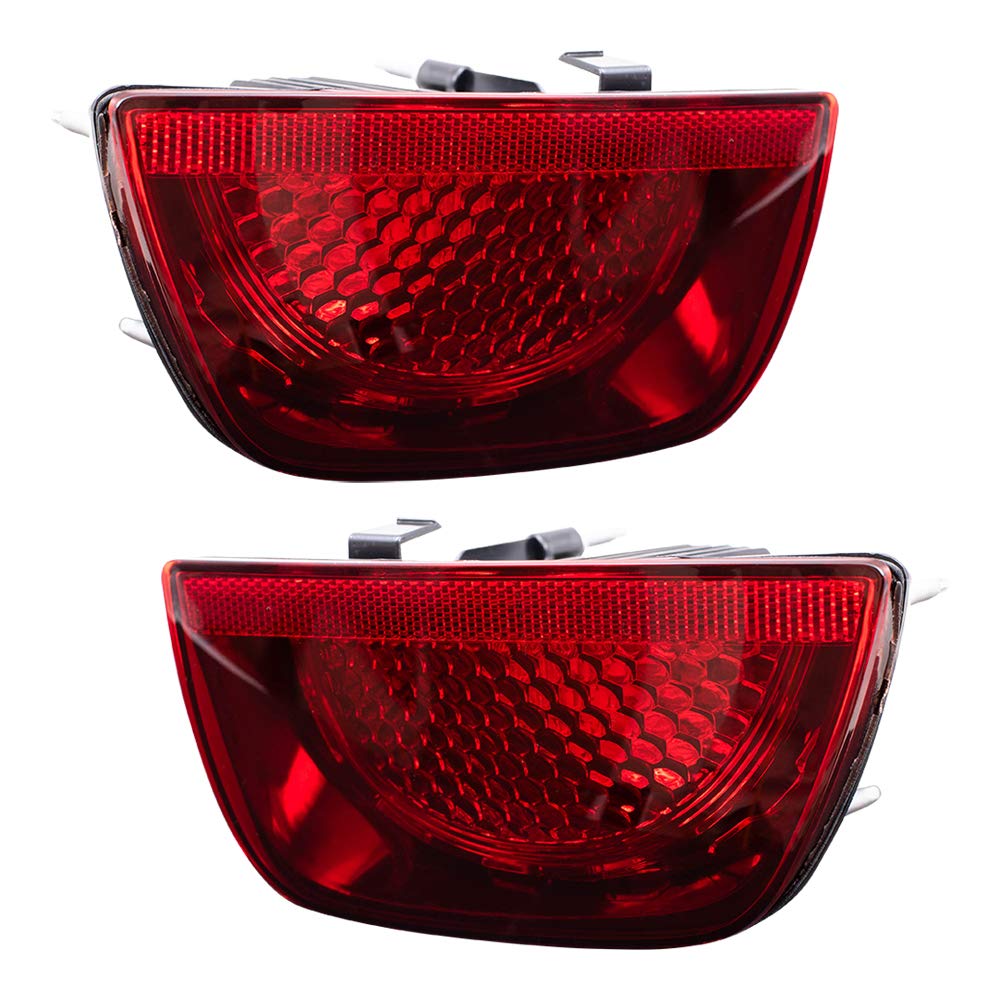Replacement Outer Tail Lights for 2010-2013 Chevy Camaro with RS Package - Driver & Passenger Side (Part #92244323 & 92244324) - Perfect for Night Driving & Car Customization