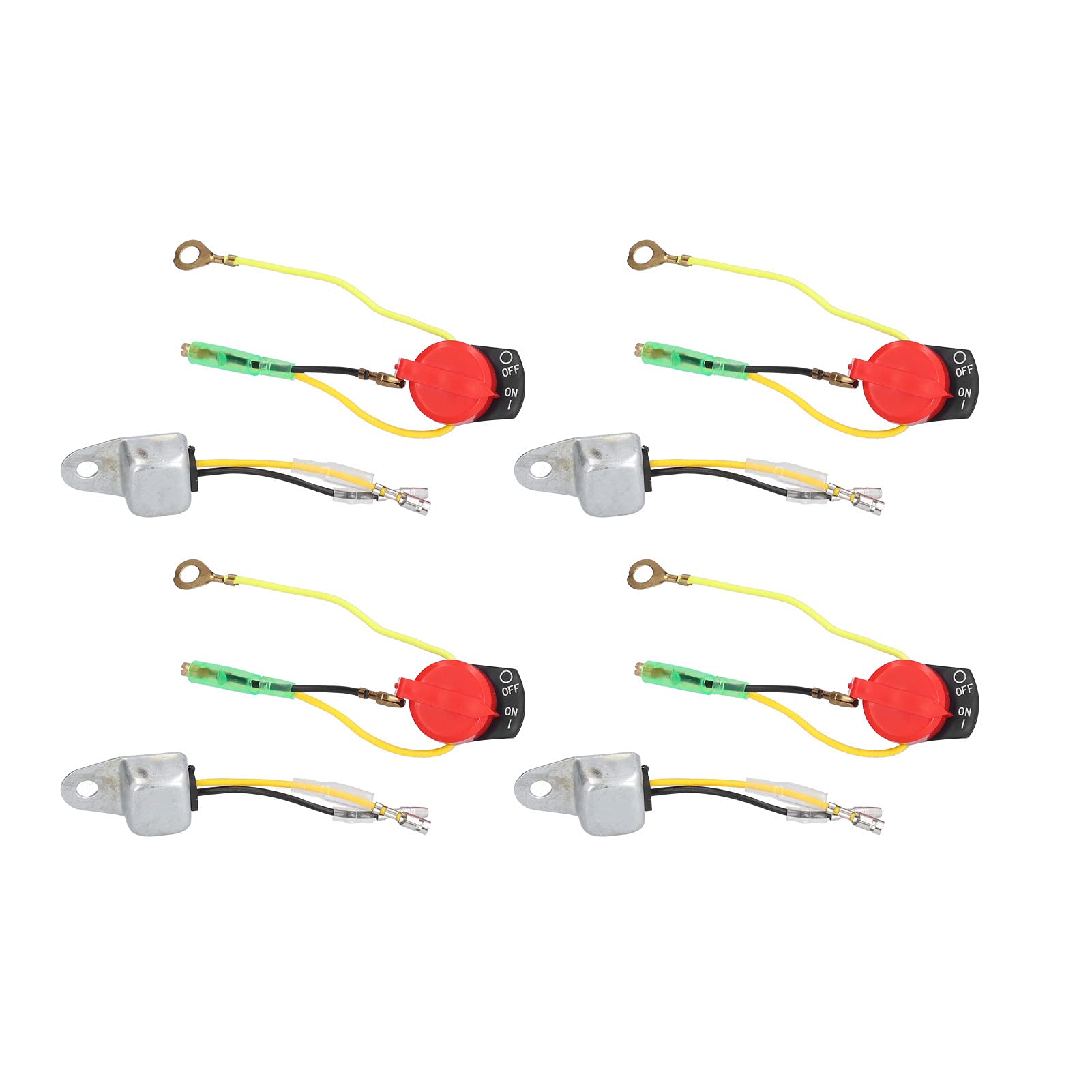 Generator Engine Kill Switch - Durable & Stable Engine Stop Switch for Generators & Motors | Perfect for Emergency Shutoff & Power Equipment Maintenance