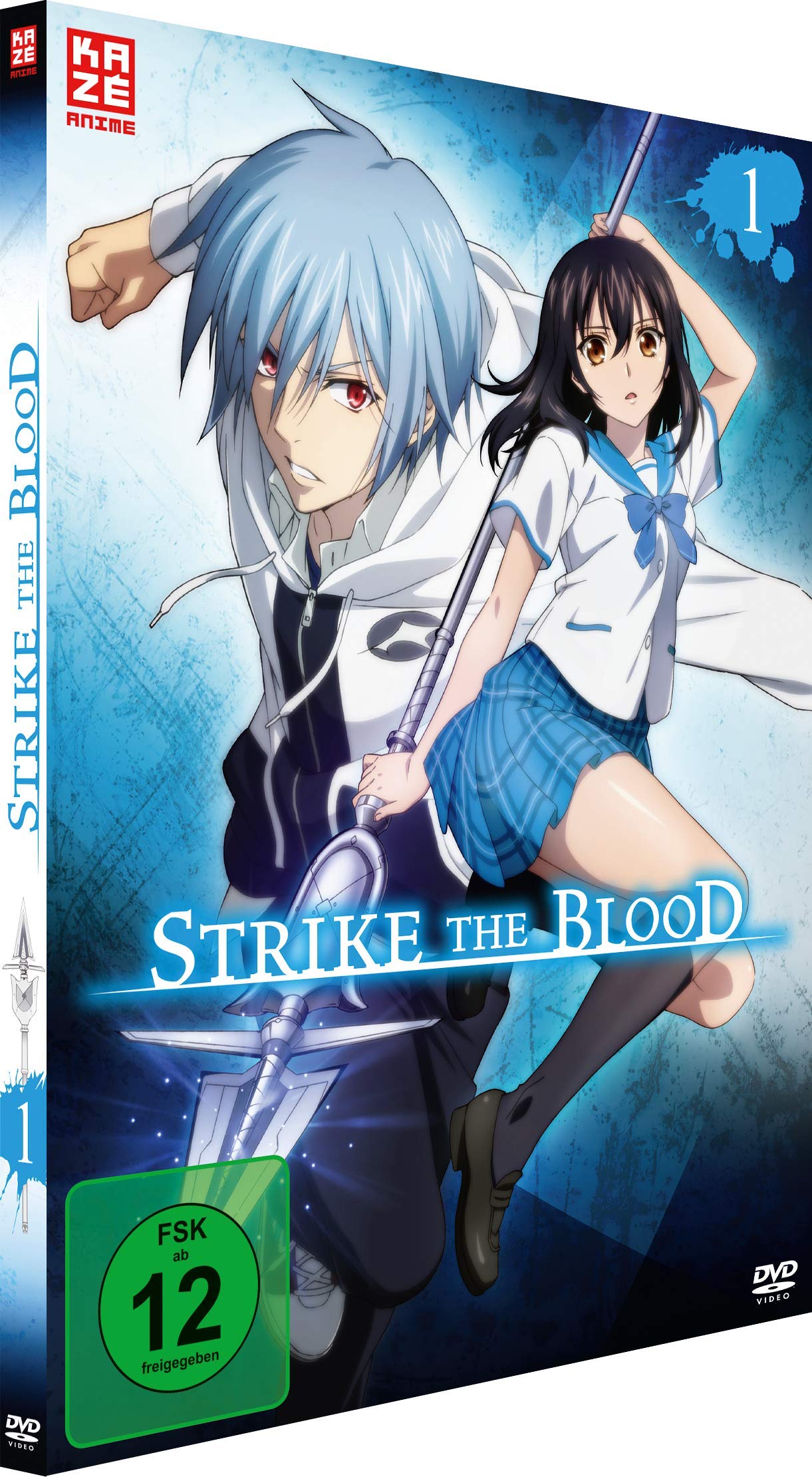 Strike the Blood - Complete Season 1 DVD Box Set (2013) | Anime Collection for Fans & Collectors | Perfect for Home Viewing & Gift Giving