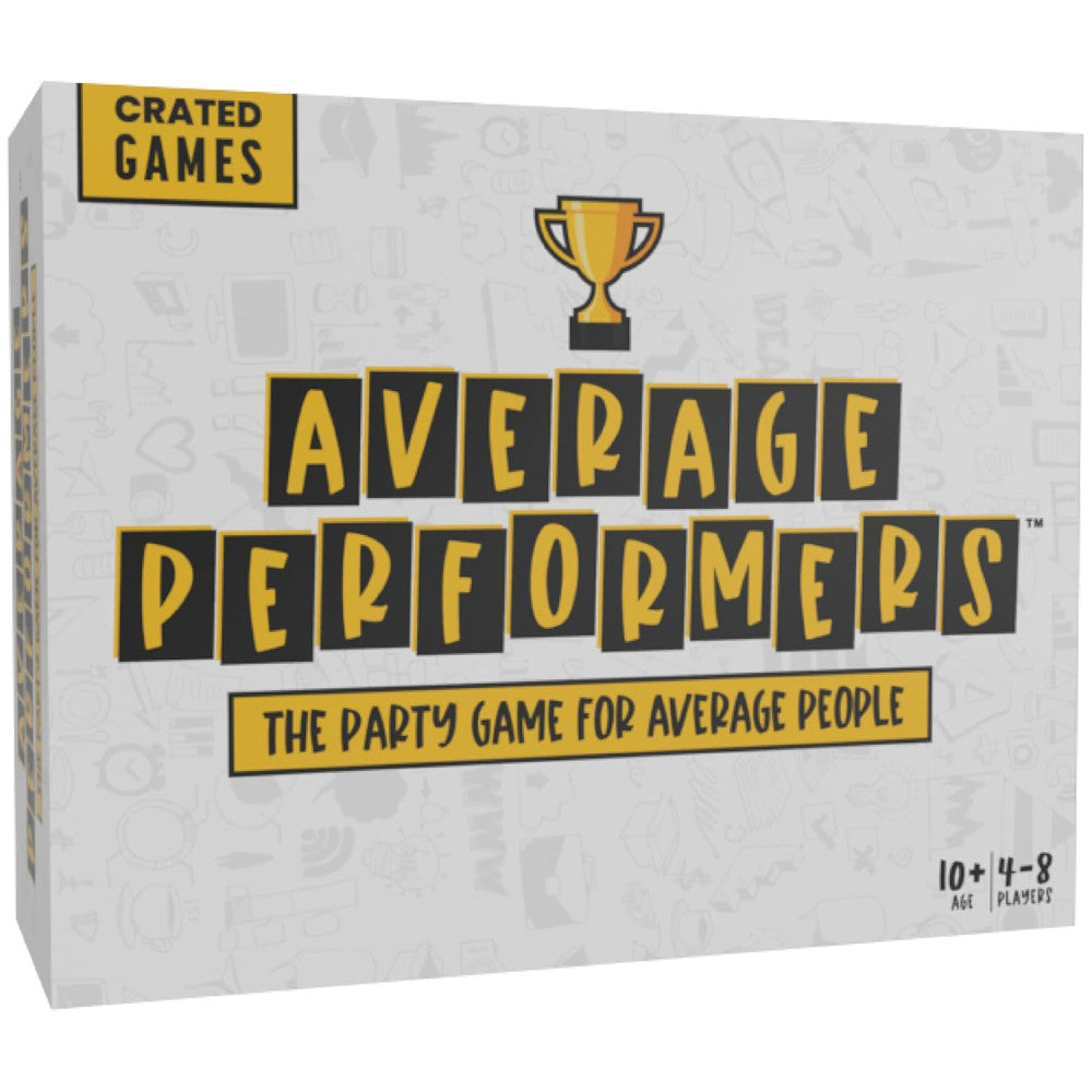 Fun Family Party Game for All Ages - CratedWithLove Average Performers | Perfect for Game Nights, Gatherings & Team Building
