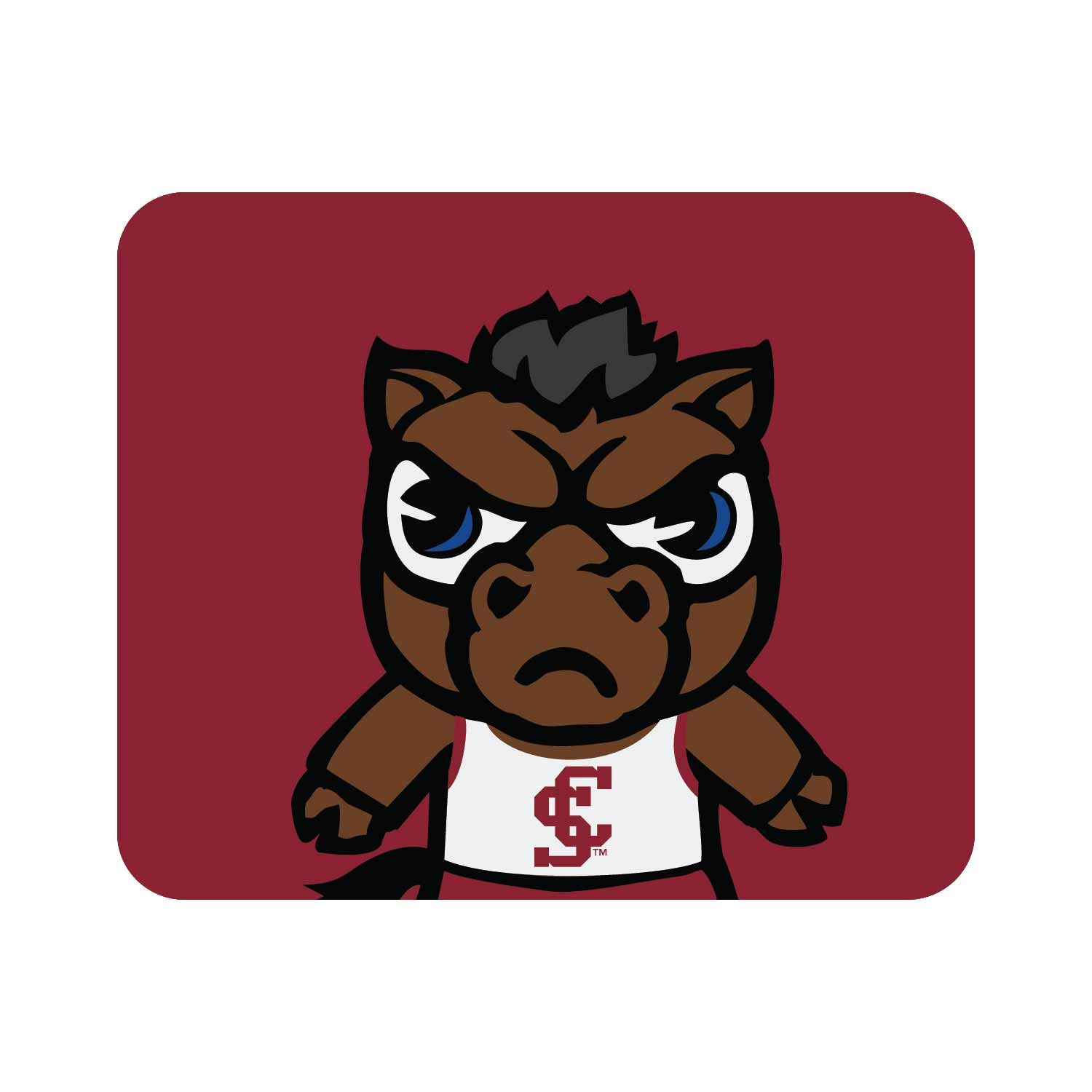 OTM Essentials Santa Clara University Standard Fabric Mouse Pad - Non-Slip Desk Accessory & Gaming Mouse Mat for PC, Laptop, Office & Home Use