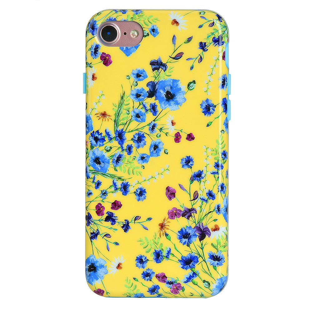 Yellow Wildflowers iPhone Case - Durable Floral Phone Cover for iPhone 13/14/15 Pro Max - Perfect for Outdoor Adventures & Nature Lovers
