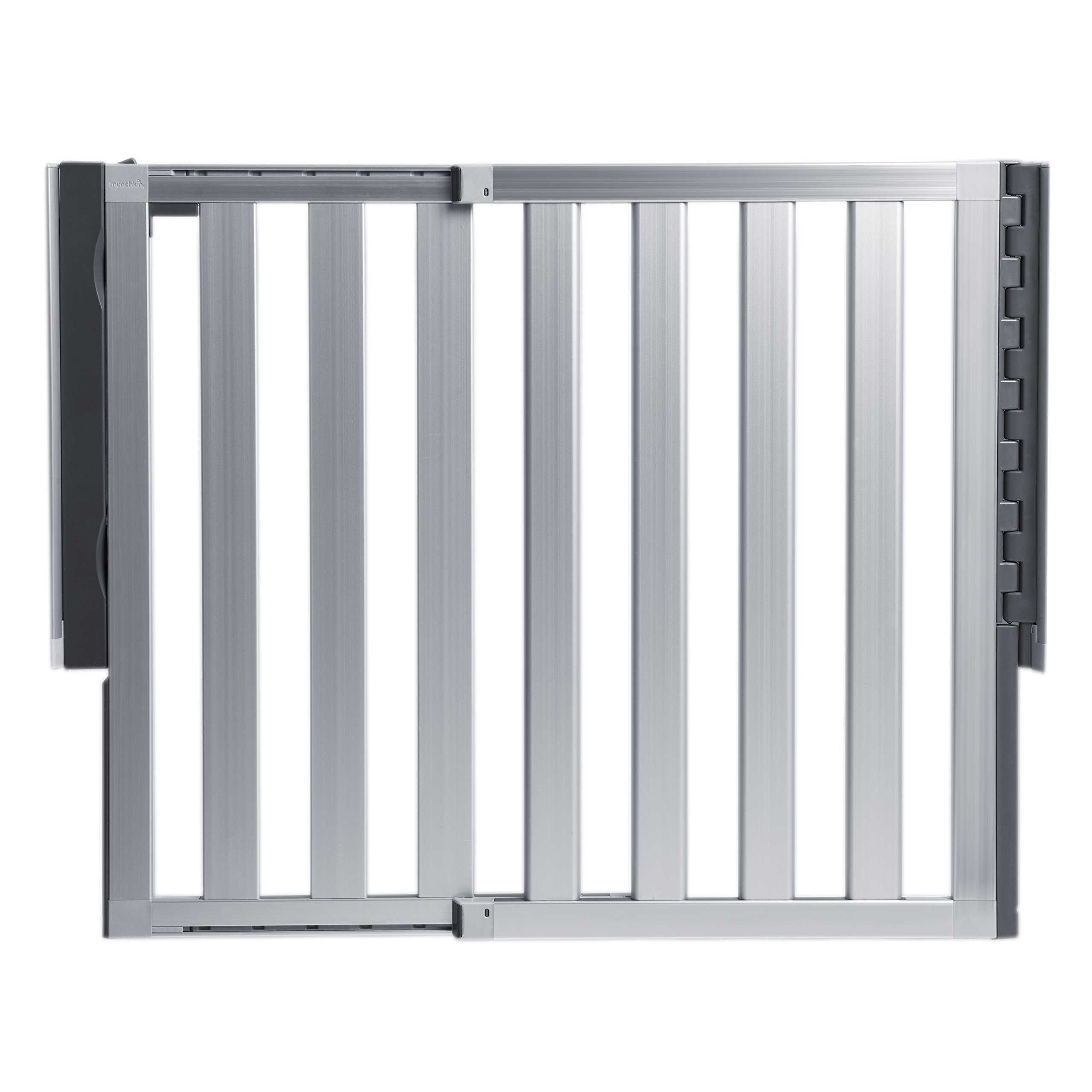 Munchkin® Loft Hardware Mounted Baby Gate for Stairs, Hallways & Doors - Extends 26.5