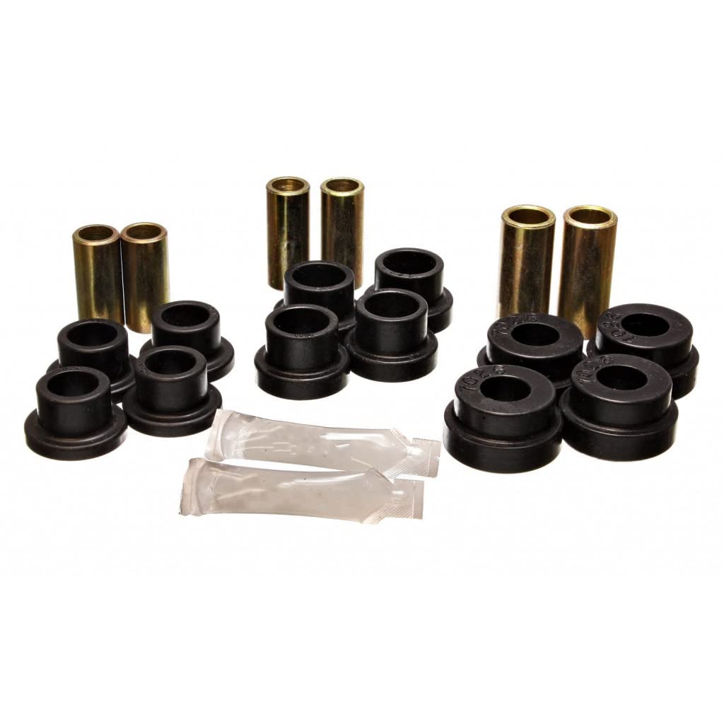 Energy Suspension Black Front Control Arm Bushing Set for BMW 2002 (1966-1975) | 12.3101G | Improve Handling & Ride Comfort for Classic BMW Restoration & Performance Upgrades