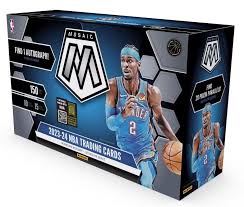 2023-24 Panini Mosaic Basketball Hobby Box - Premium NBA Trading Cards Collection for Collectors & Investors - Perfect for Trading, Gifting, and Display