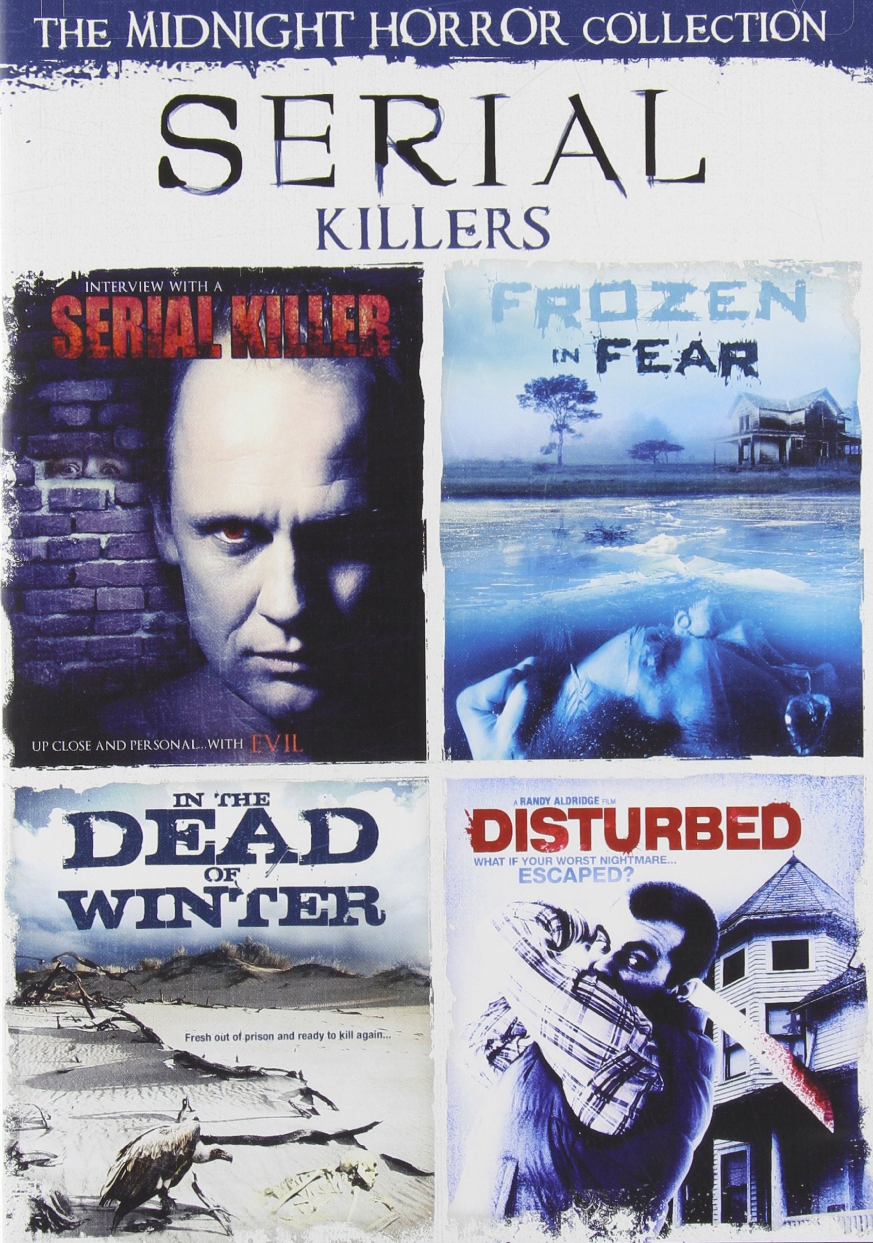 Serial Killers: True Crime Interviews - Frozen in Fear, In The Dead of Winter, Disturbed (Midnight Horror Collection) | Chilling Crime Stories for Horror Fans & True Crime Enthusiasts | Perfect for Late Night Reading & Book Club Discussions
