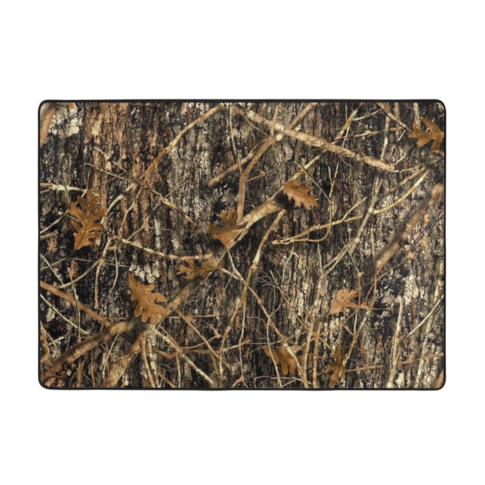 Autumn Camouflage Area Rugs - 80